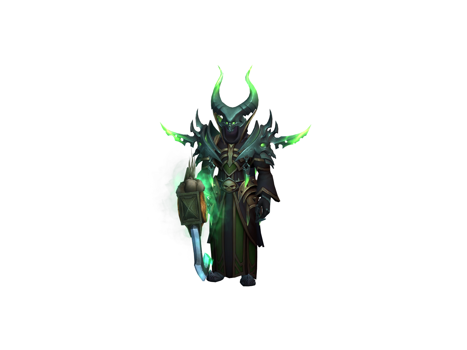 Etraken 3D character render