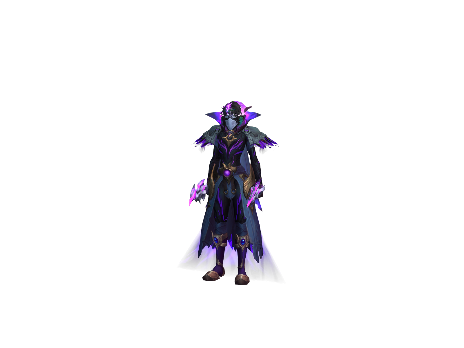 Spectroxis 3D character render