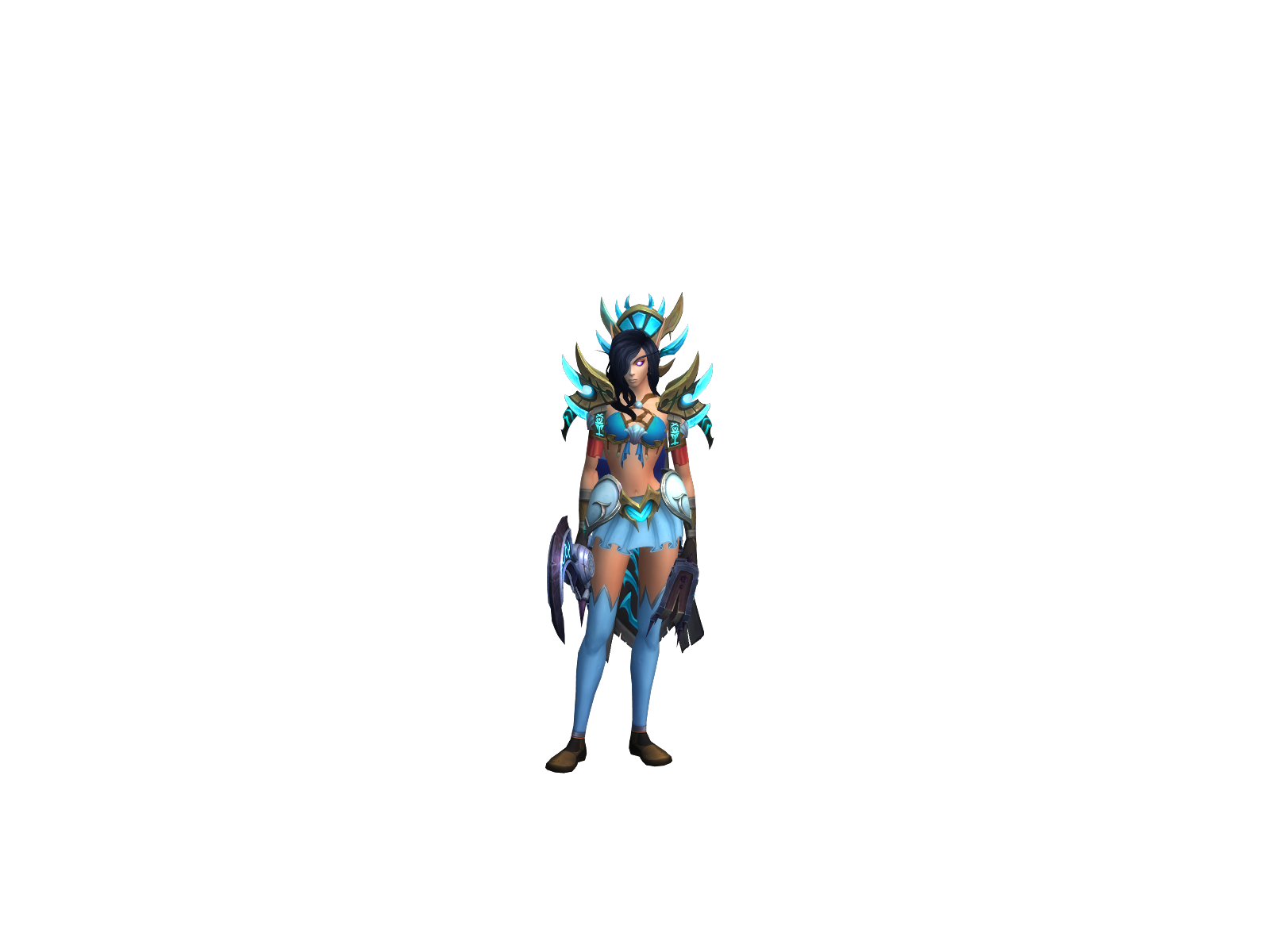 Glitchvoid WoW character banner
