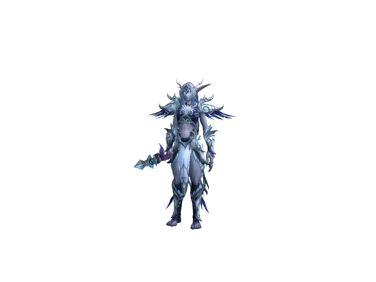 Tessiya 3D character render