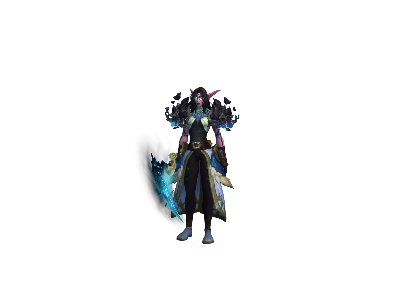 Noonell 3D character render