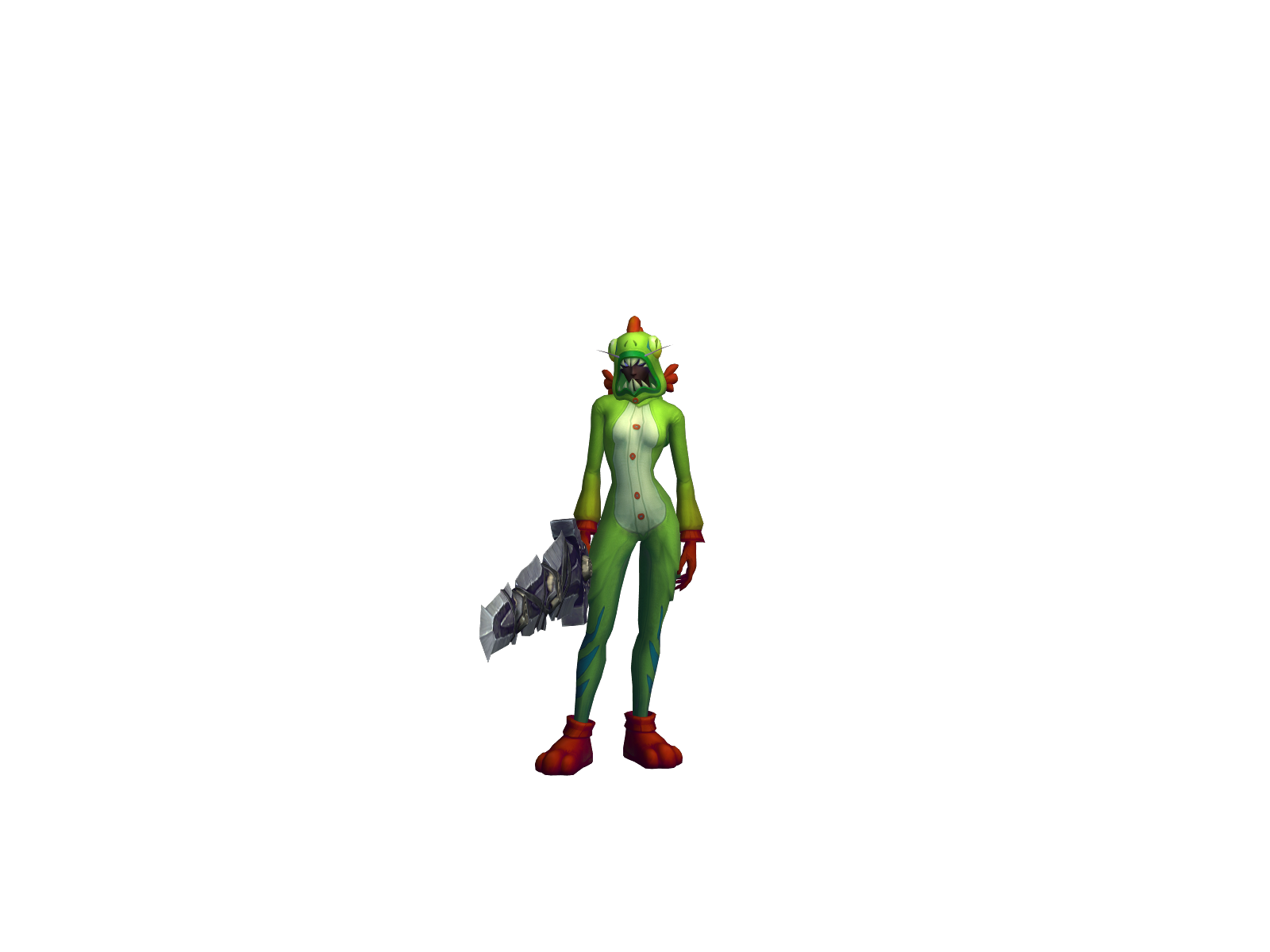 Verlaxle 3D character render