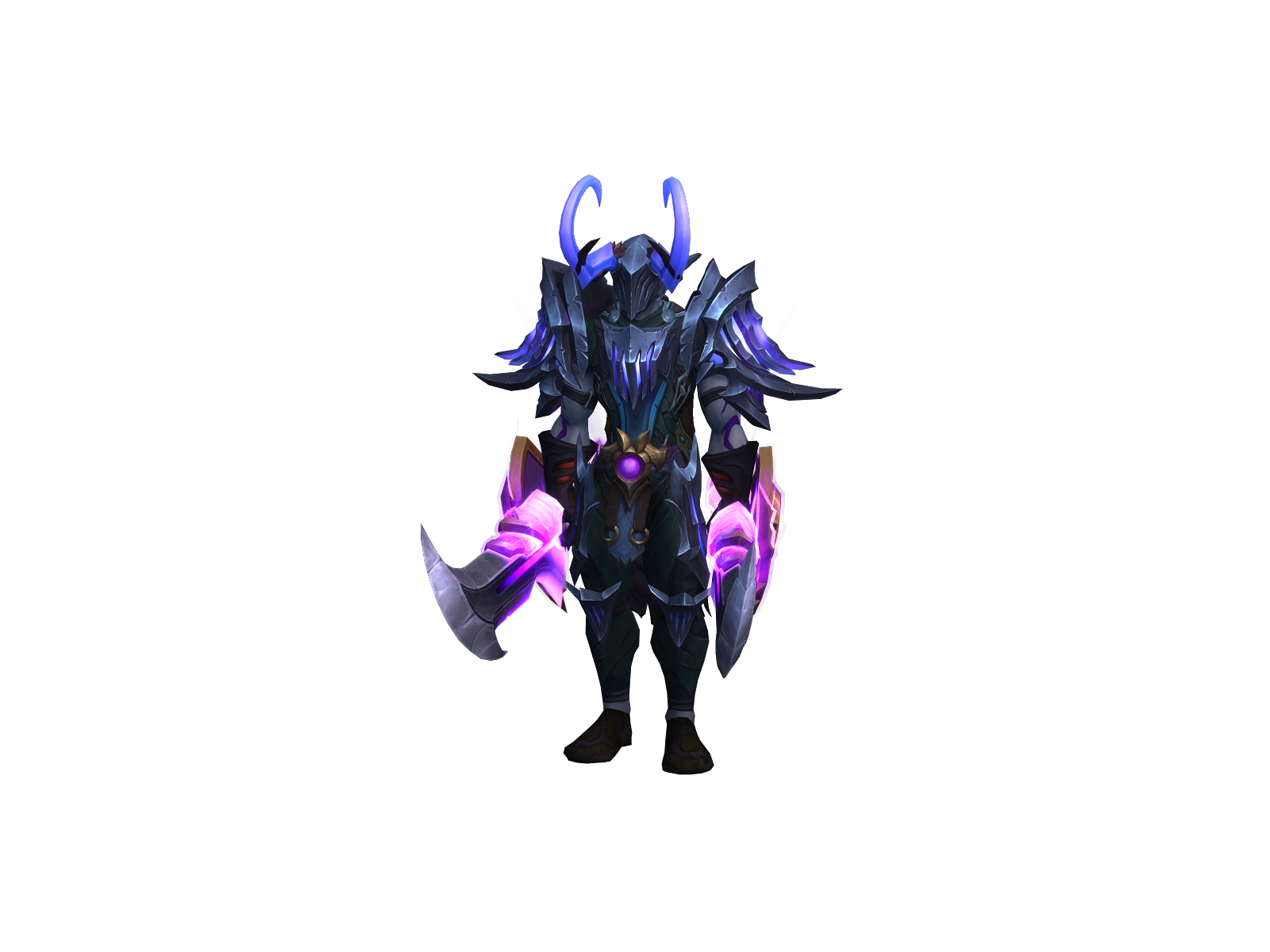 Demoncenter 3D character render
