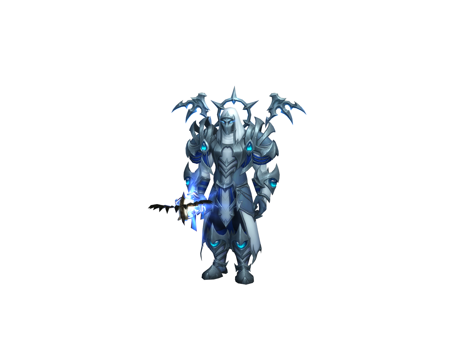 Azheel 3D character render