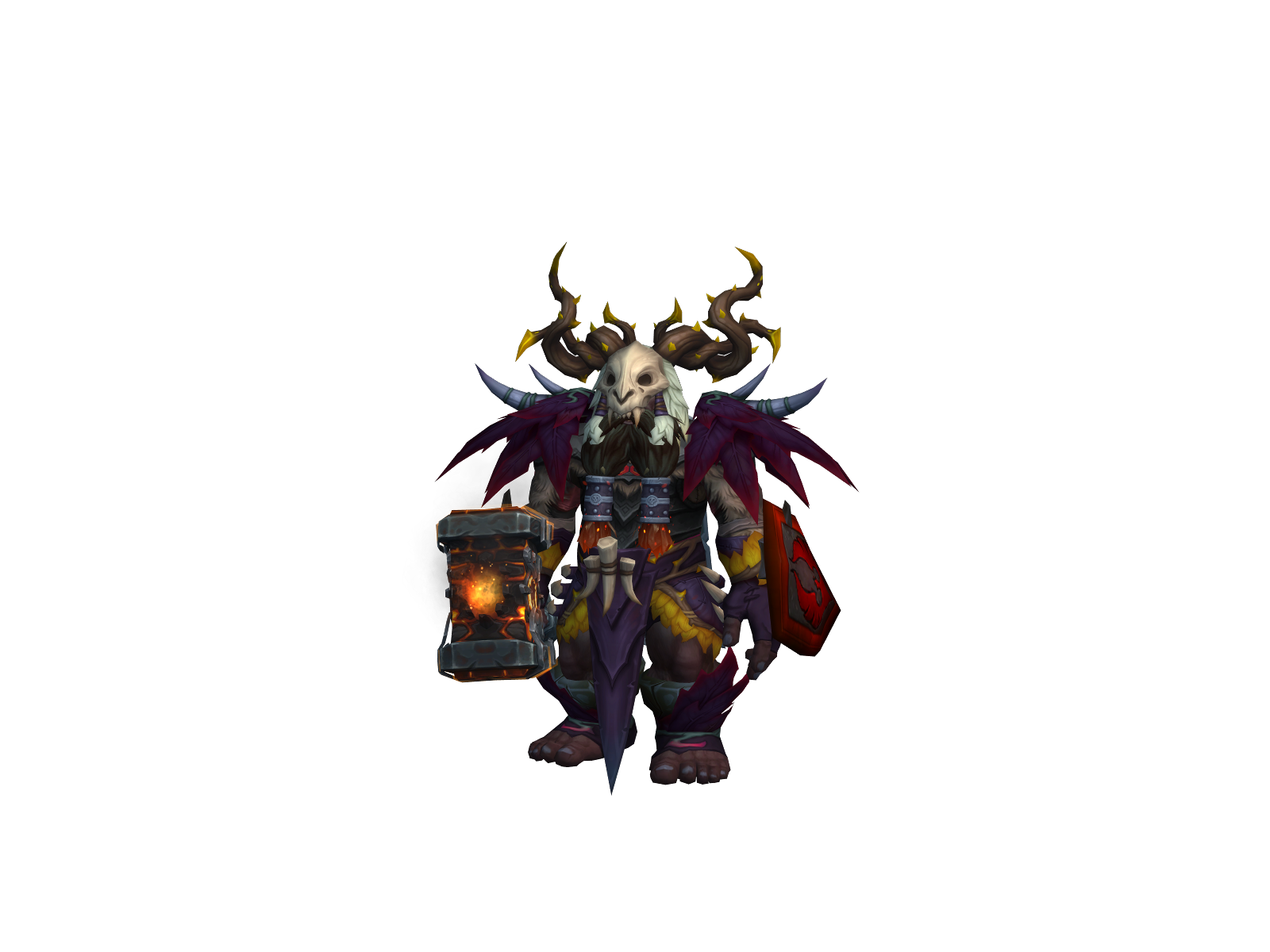 Crvnchh 3D character render
