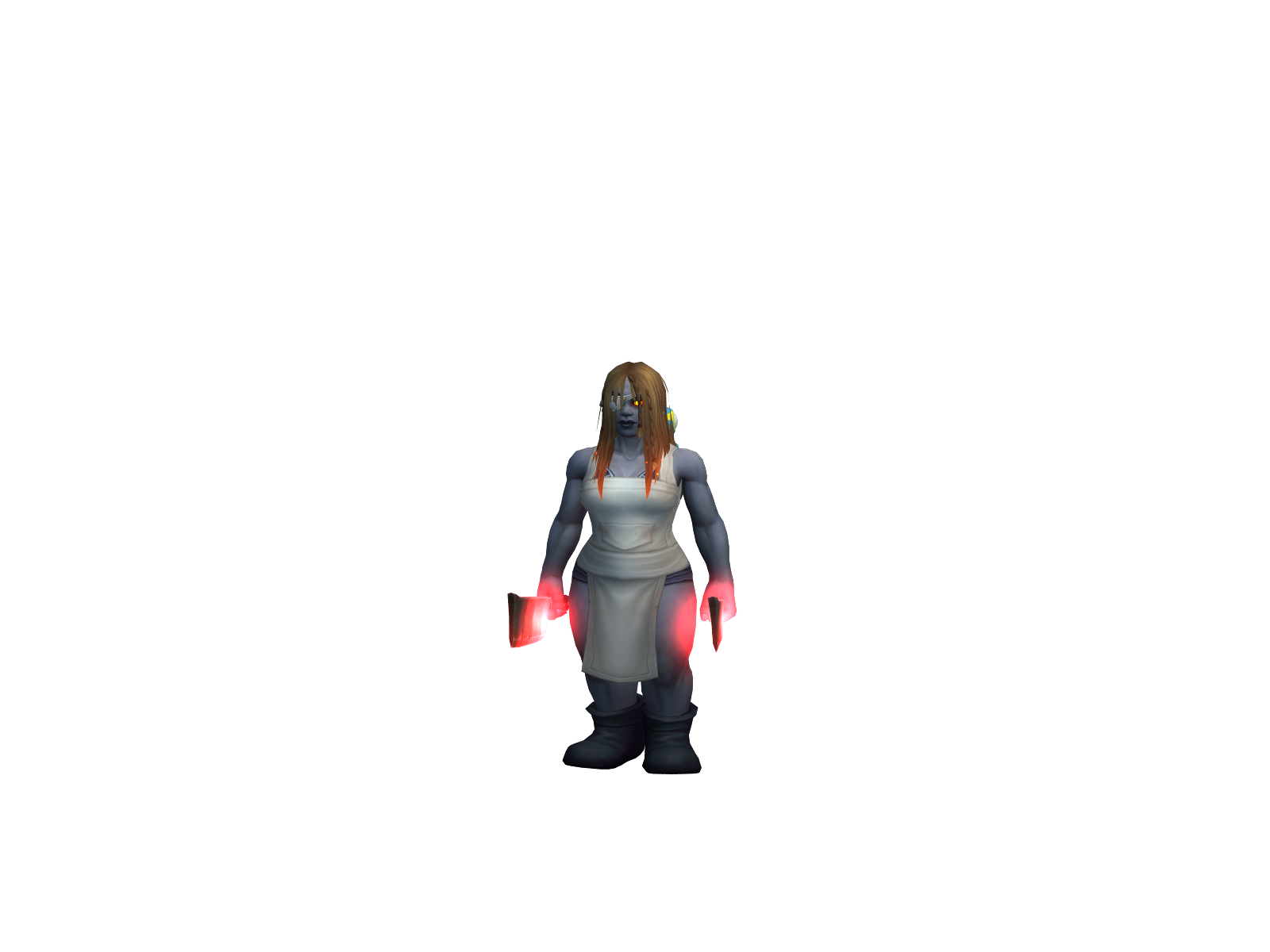 Ferdrak 3D character render