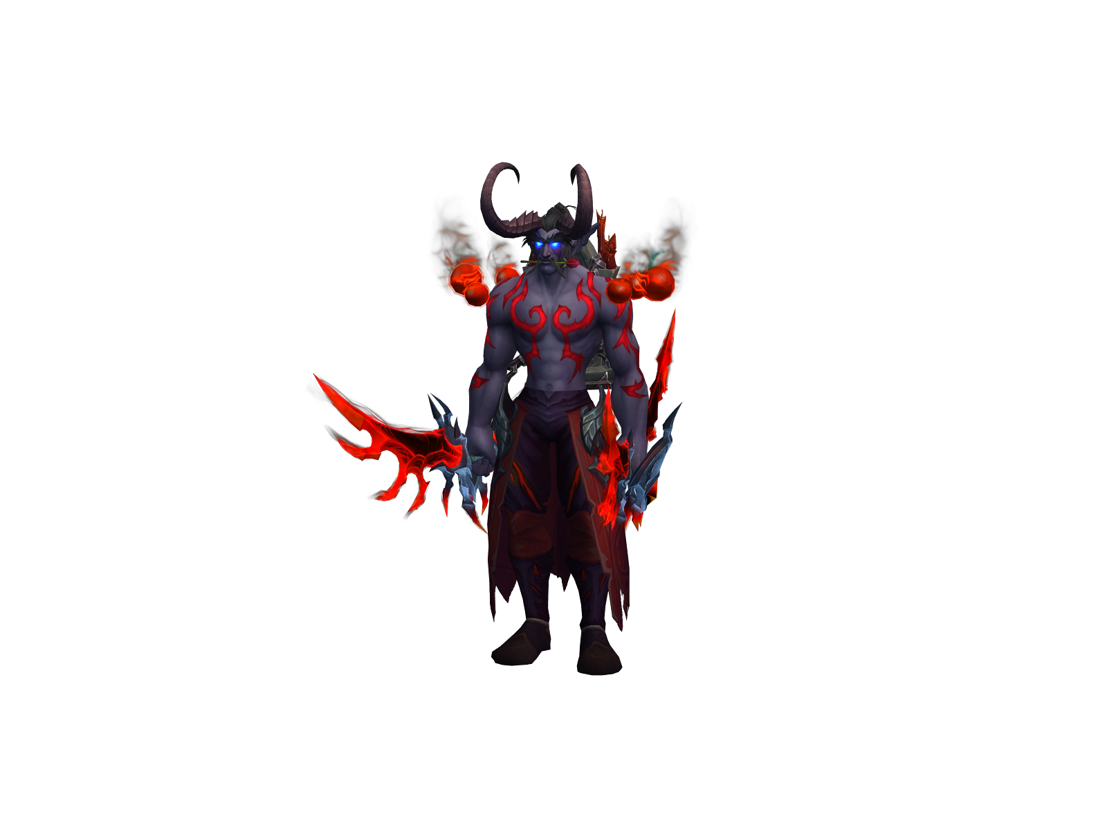 Ilidnan 3D character render
