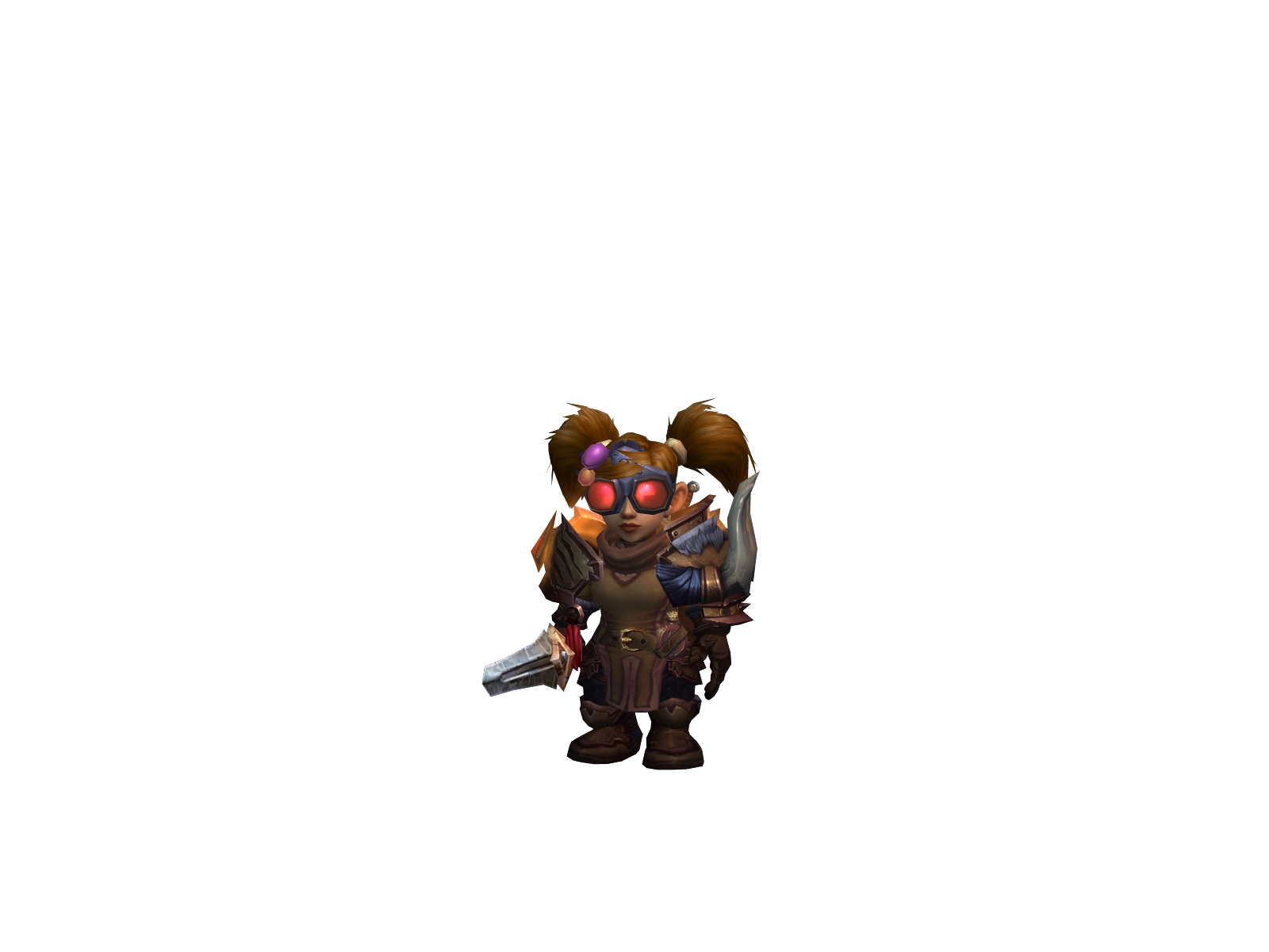Frootywar 3D character render