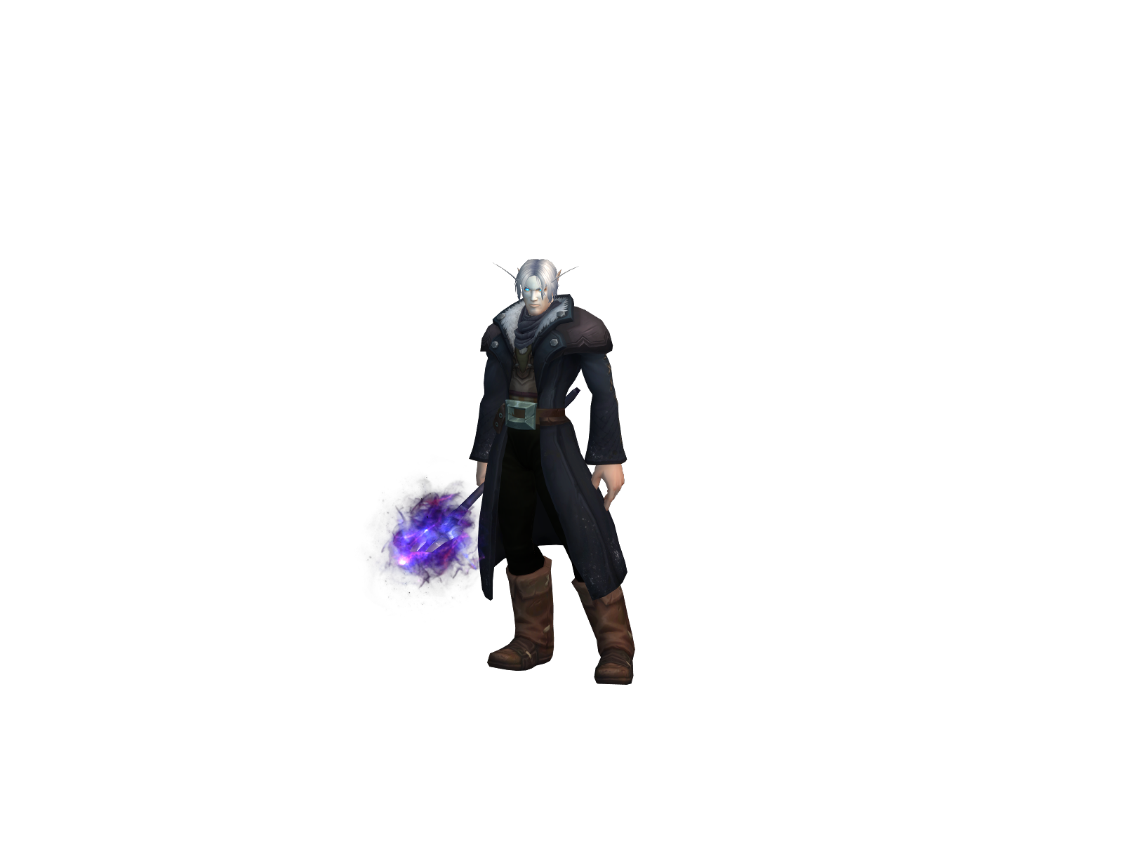 Yevon 3D character render