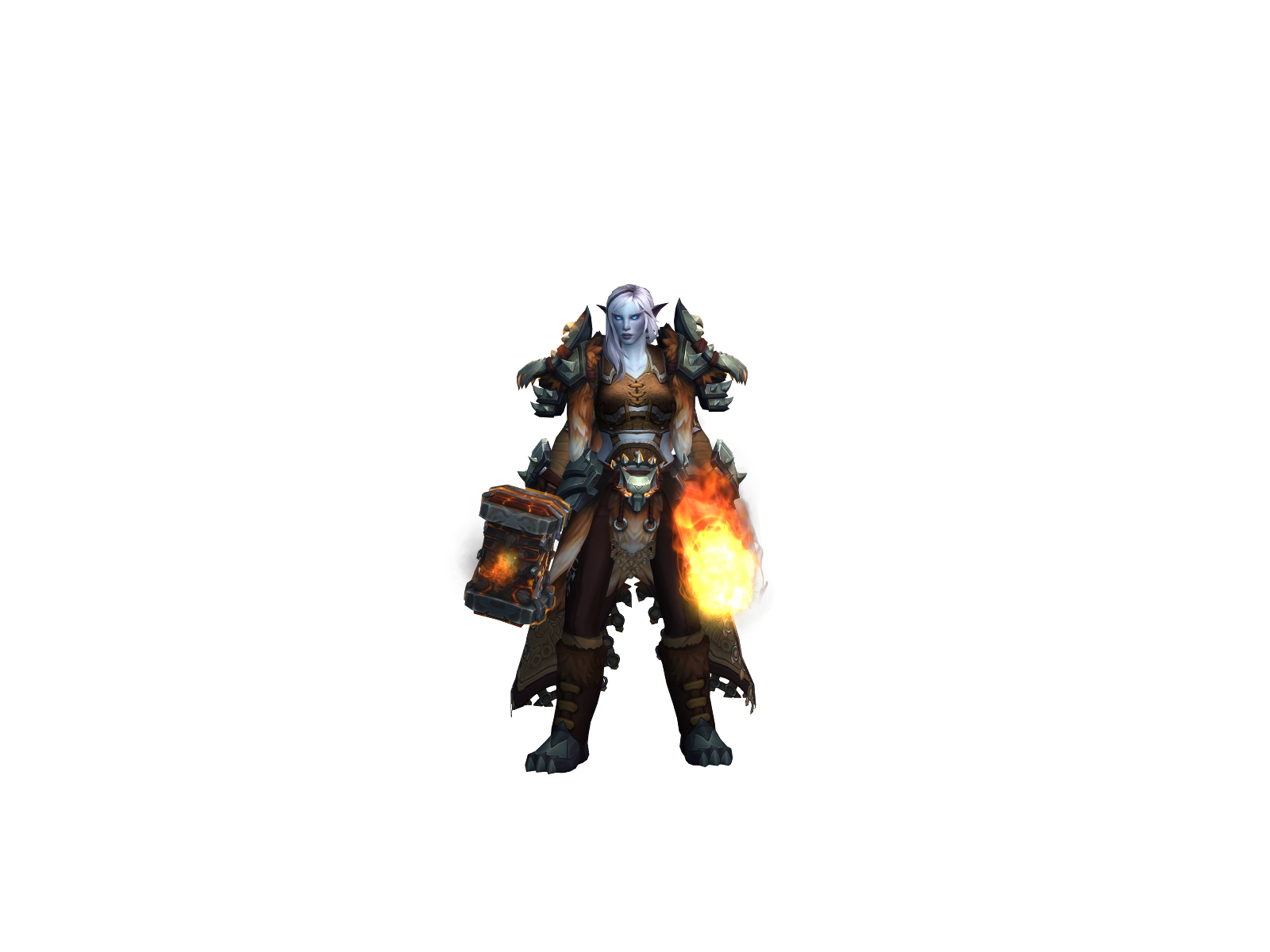 Endeirs 3D character render