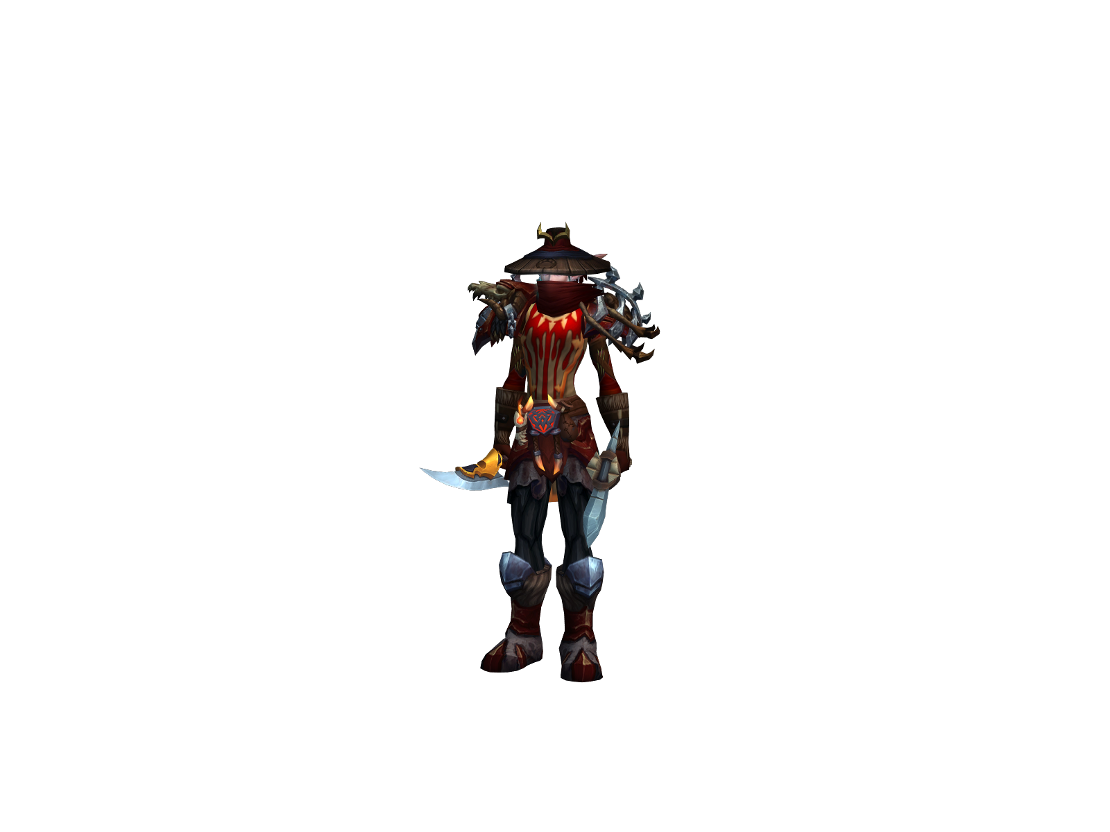 Lheathal 3D character render
