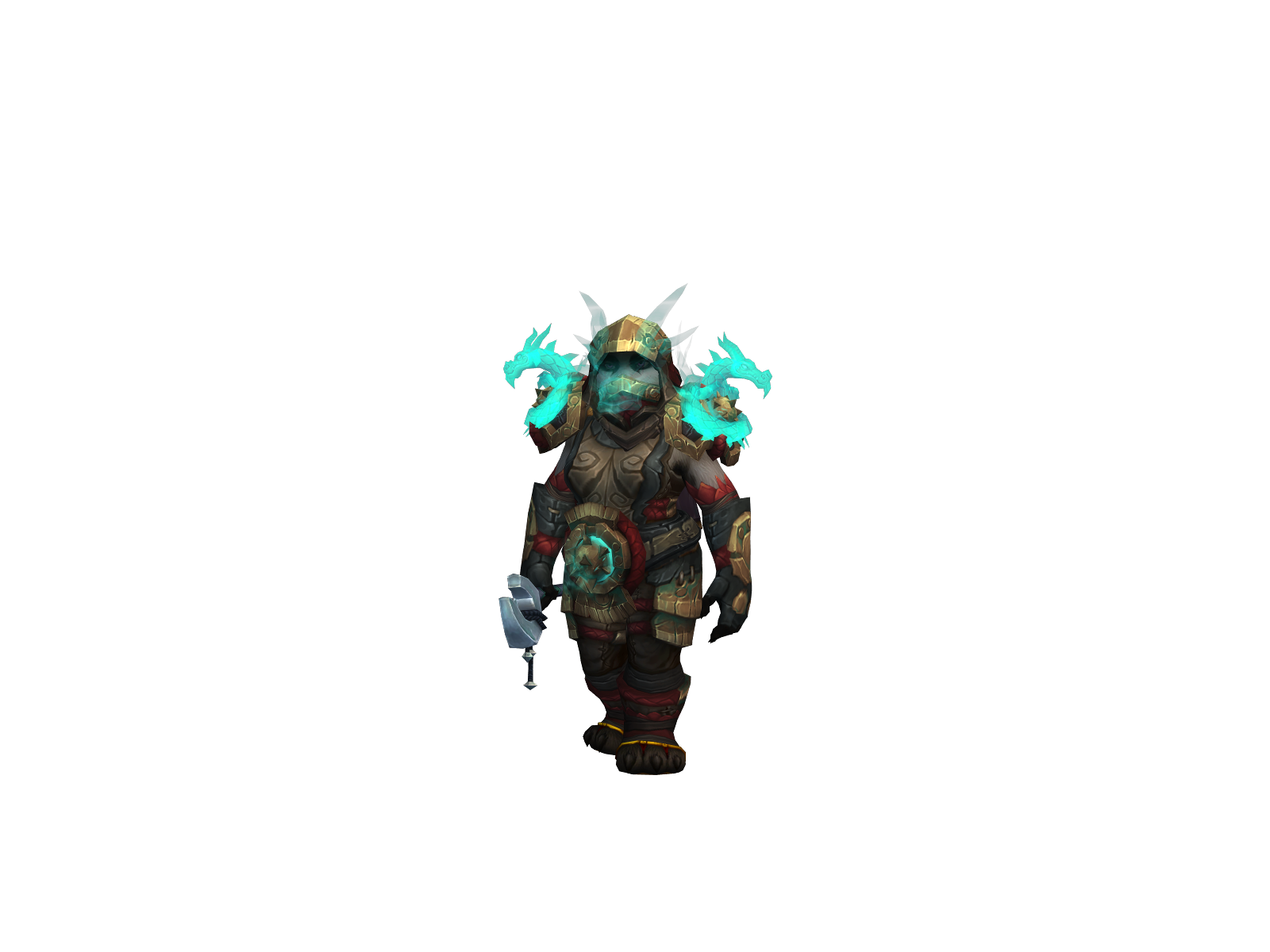 Hotknives 3D character render