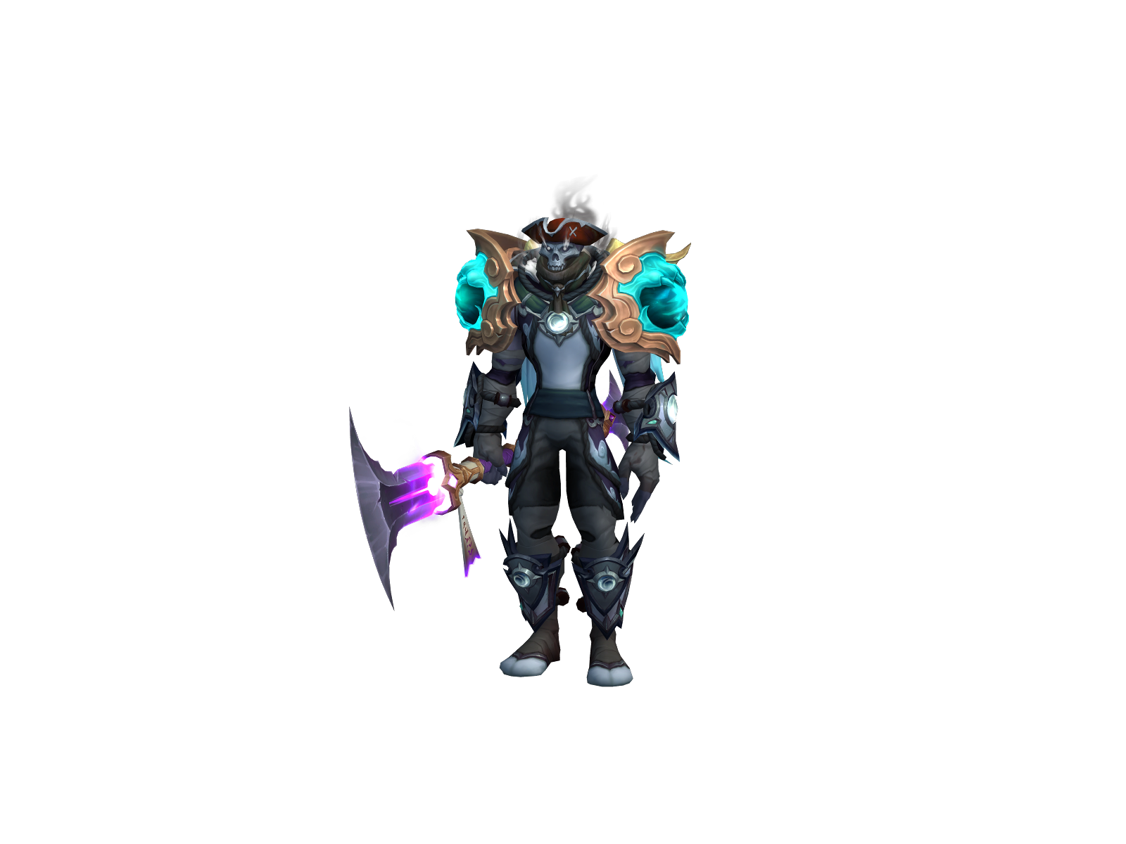 Thamonk 3D character render