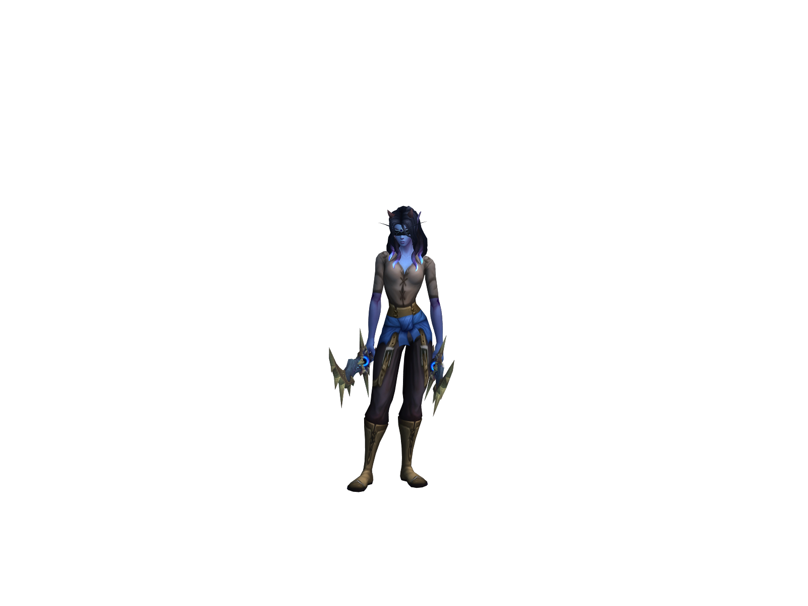 Strikenoir 3D character render