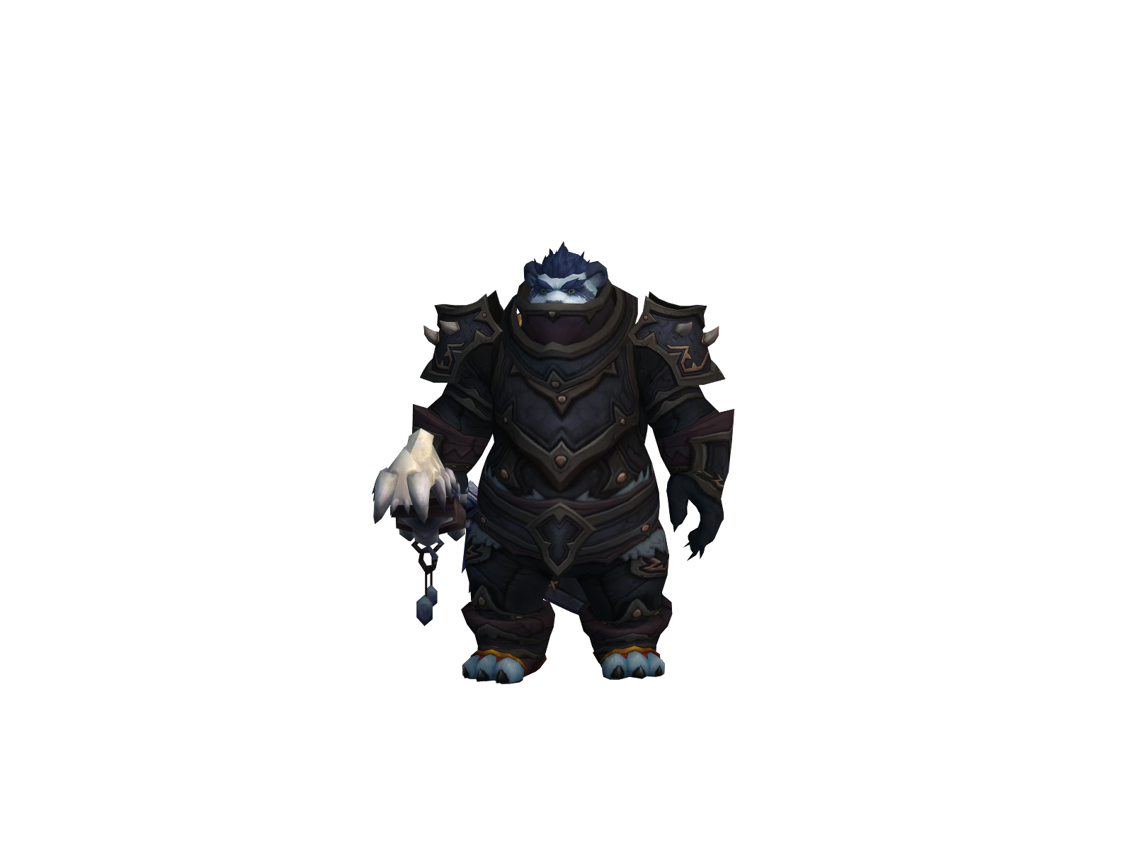 Saiyanpanda 3D character render