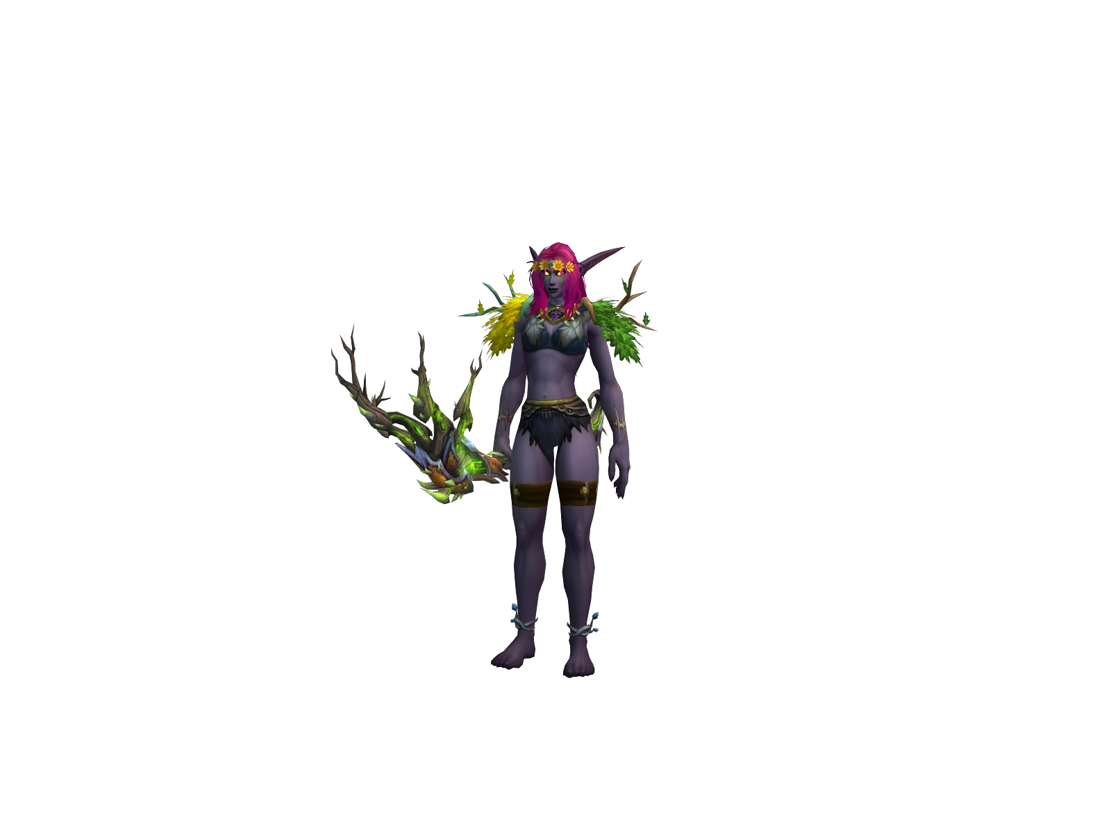 Highley 3D character render