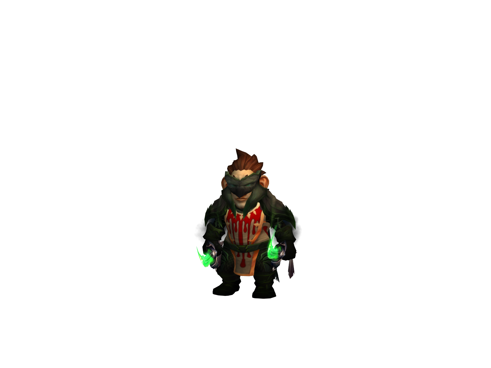 Cônker 3D character render