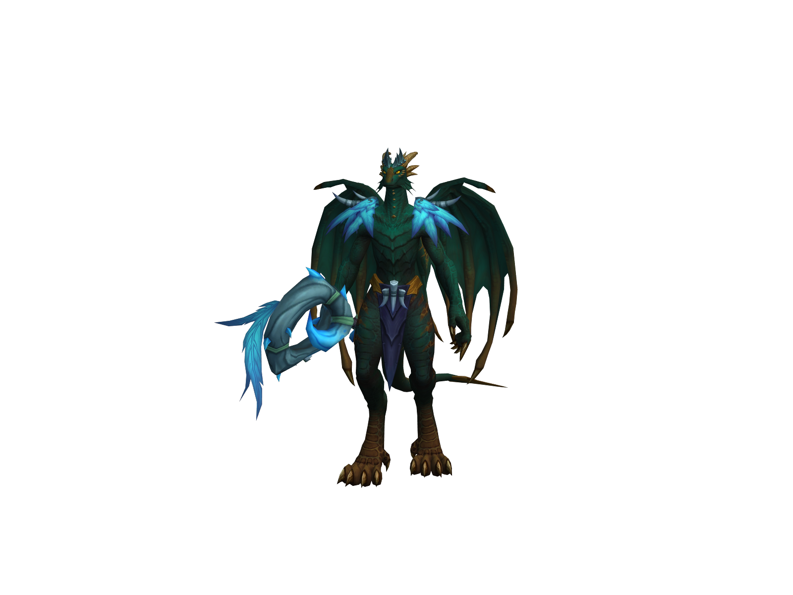 Ratory 3D character render