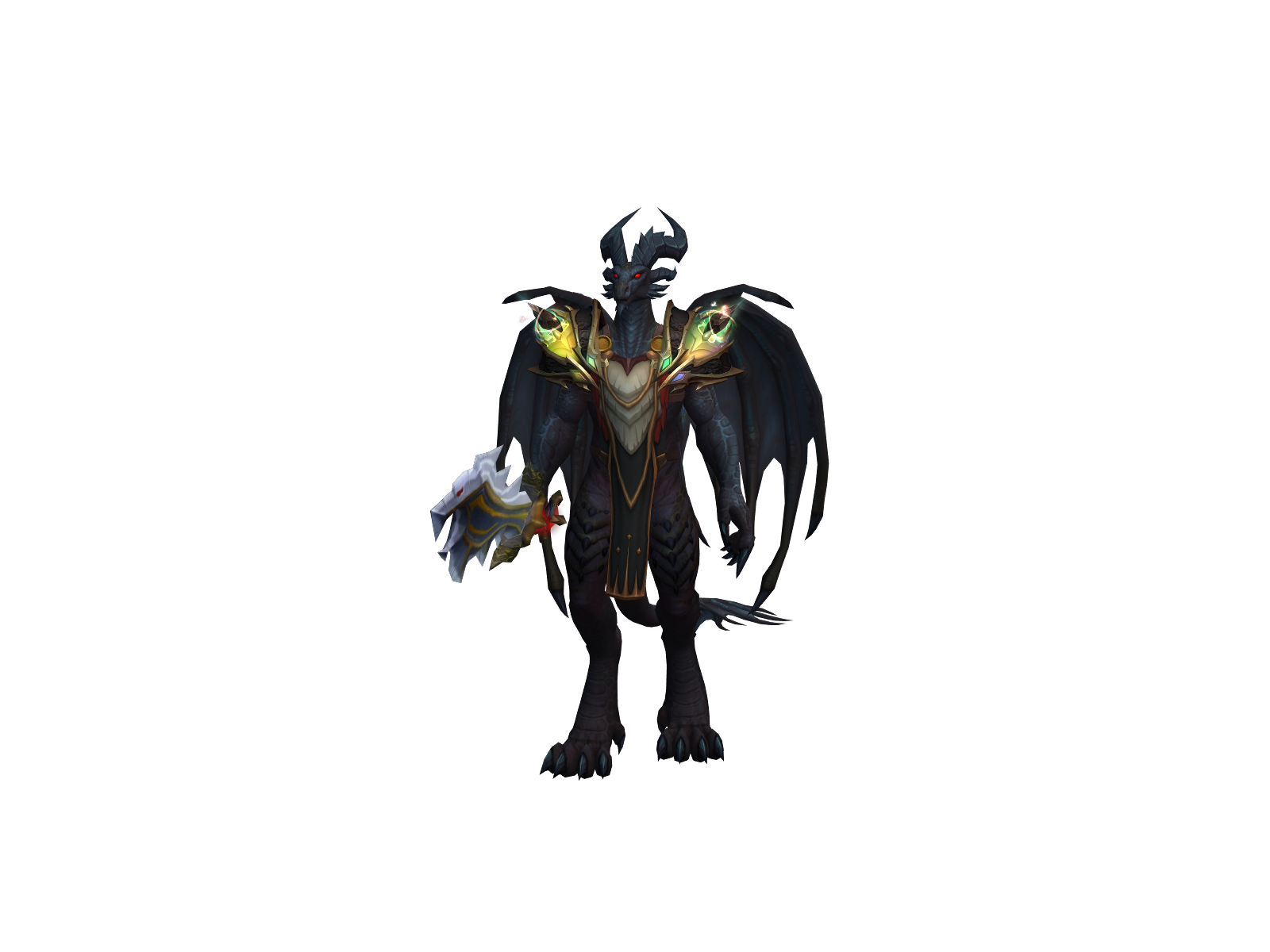 Ãlduin 3D character render