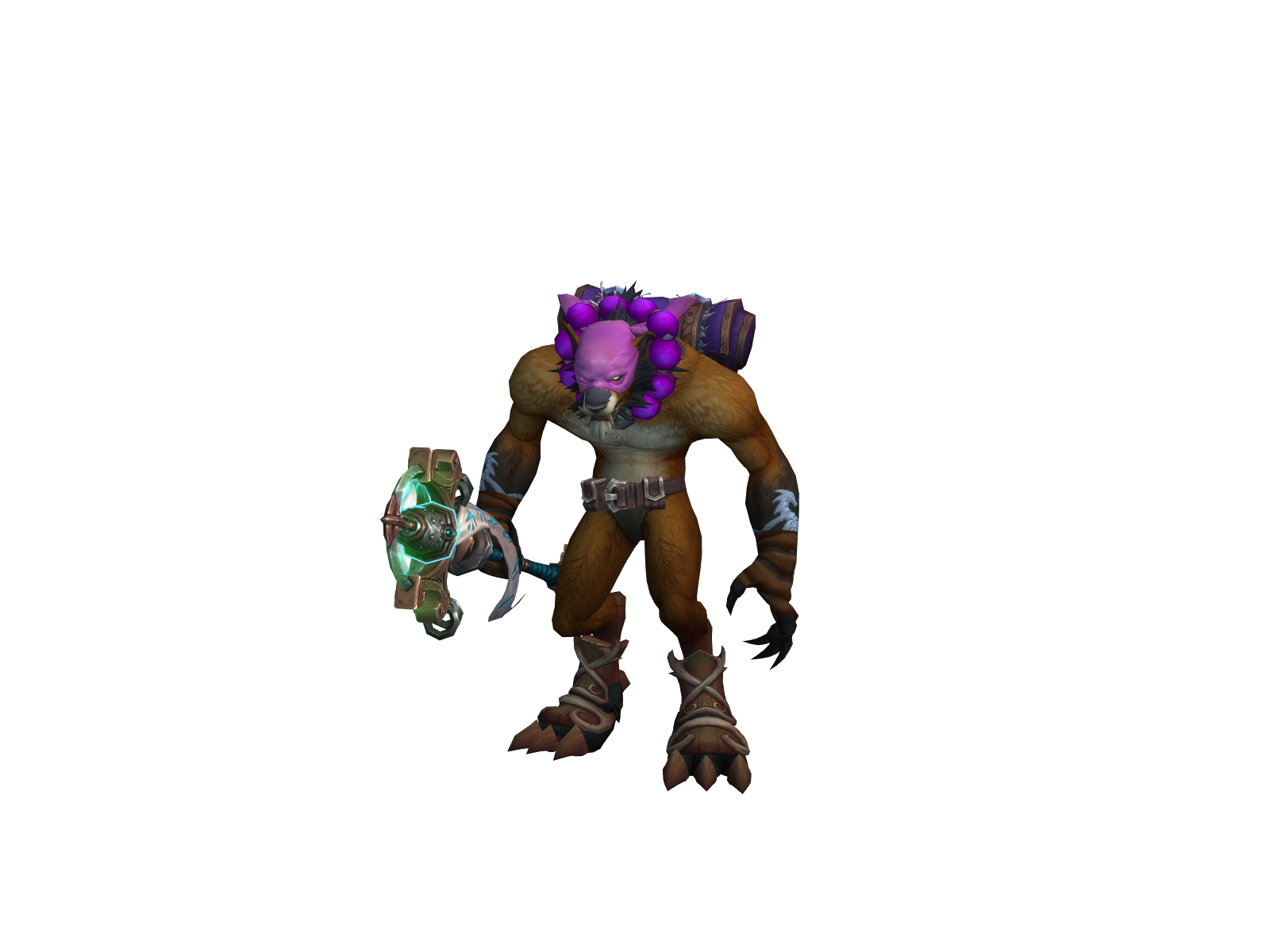 Killaclown 3D character render