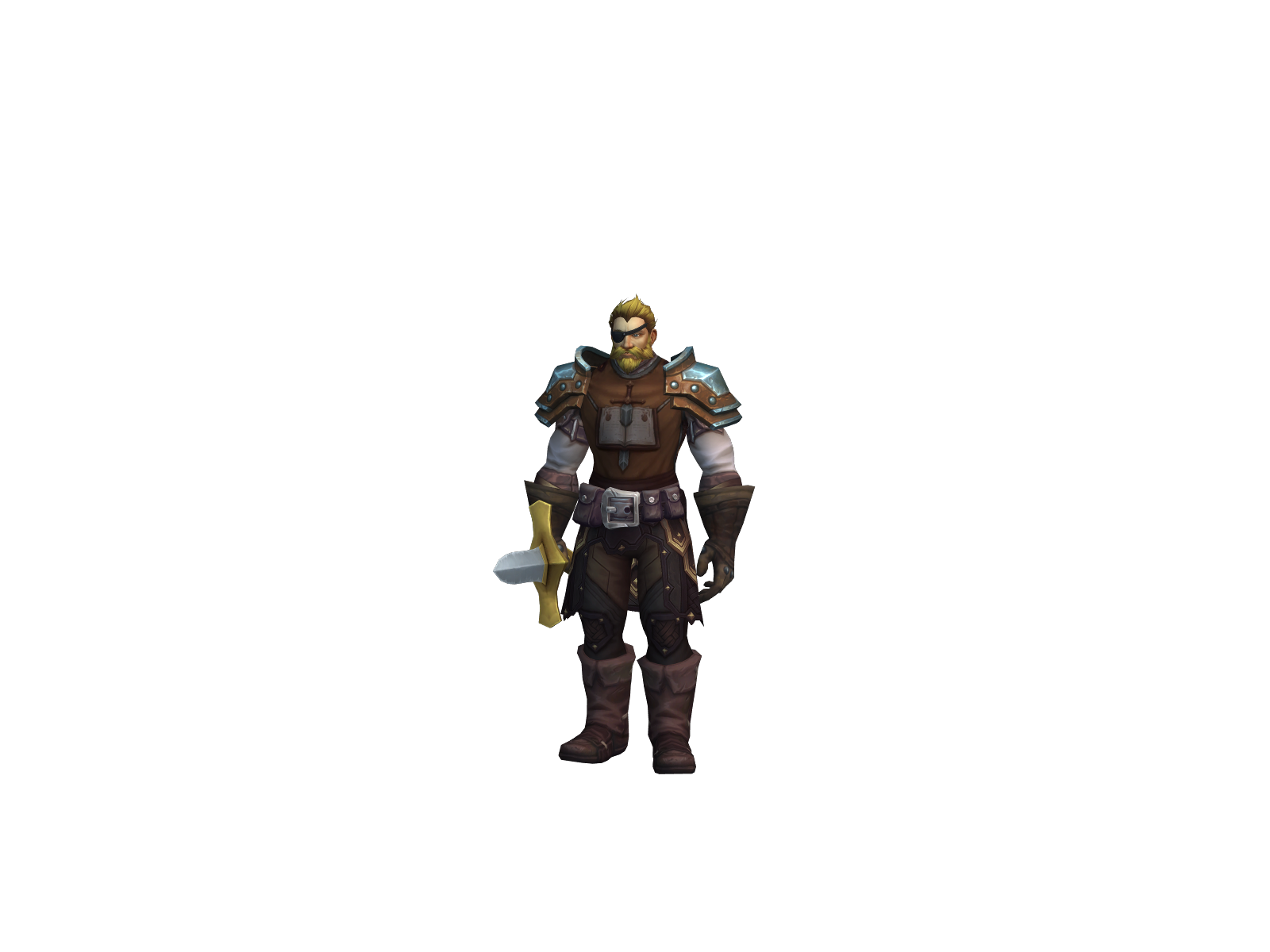 Plenorius 3D character render