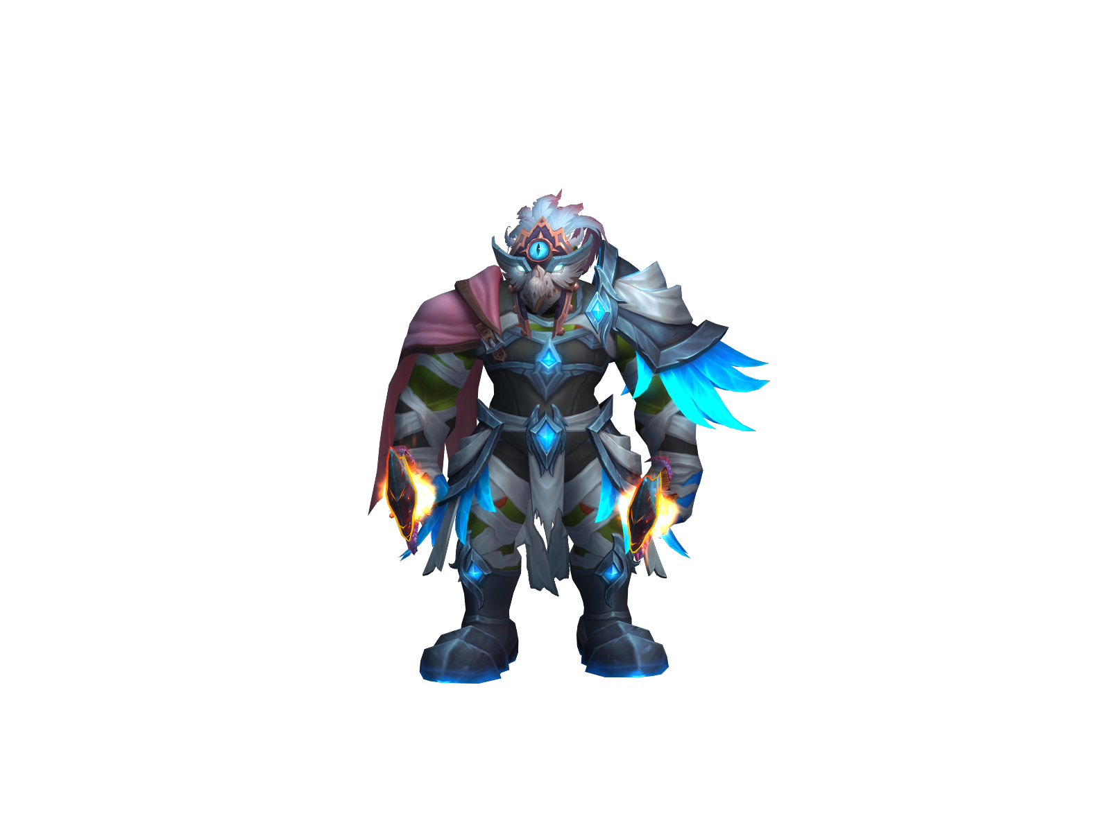 Sdrawkcab 3D character render