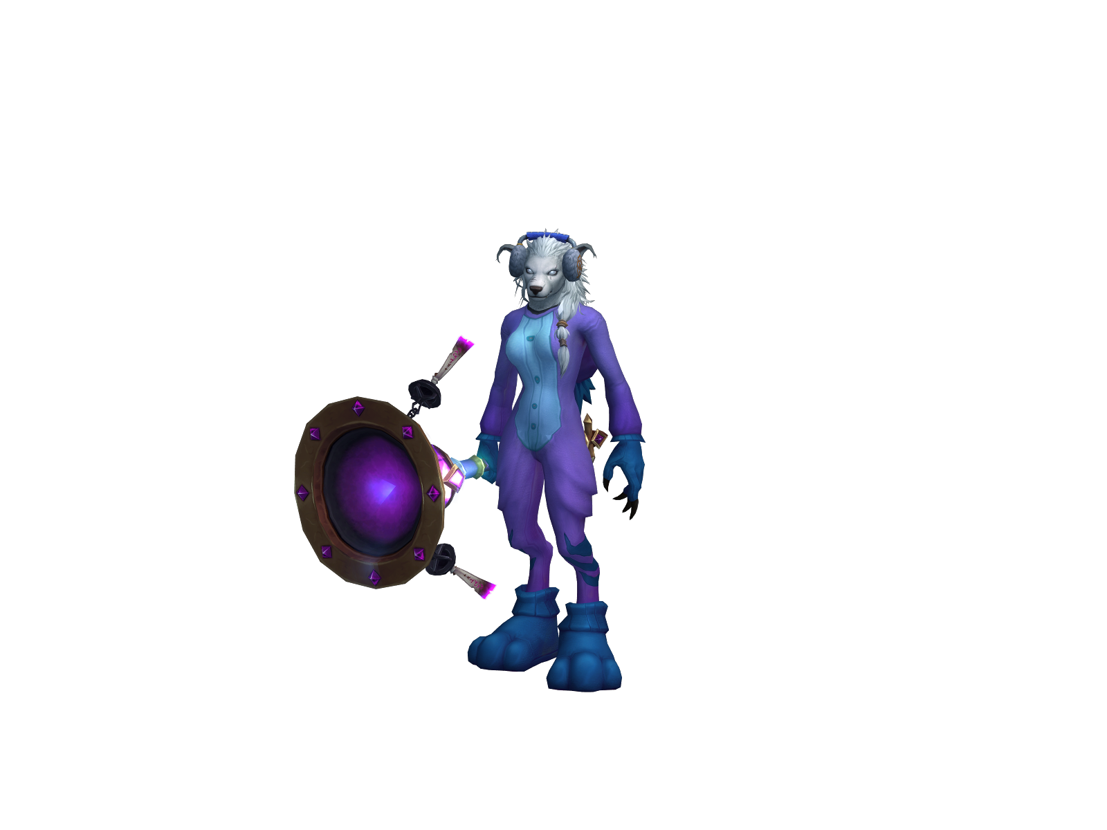 Miztaqe 3D character render
