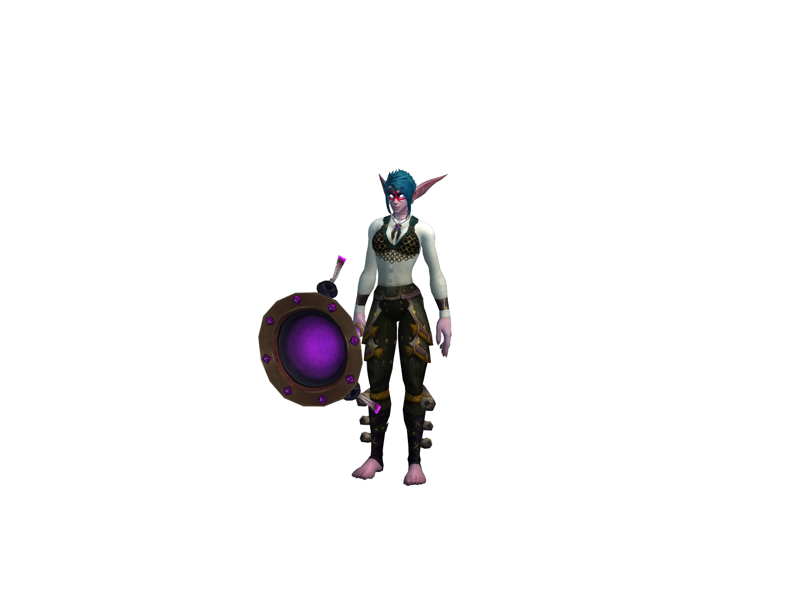 Prancypaws 3D character render