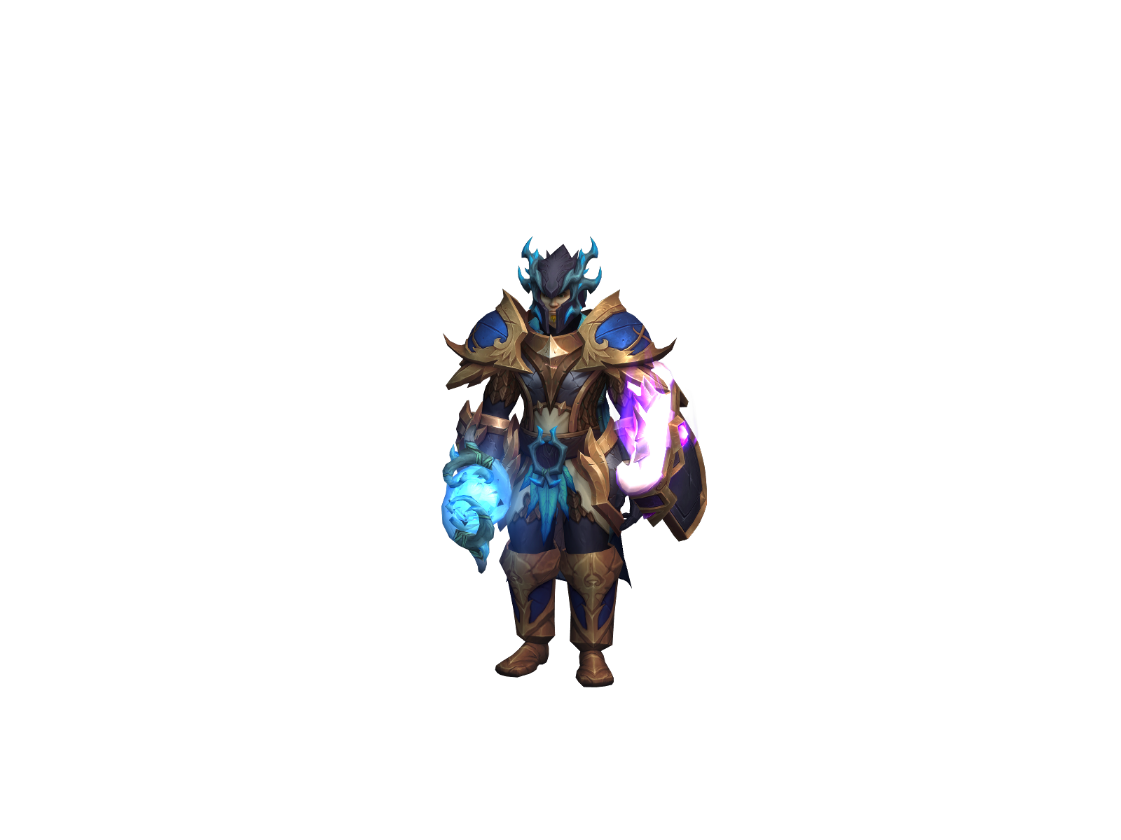 Palamate 3D character render