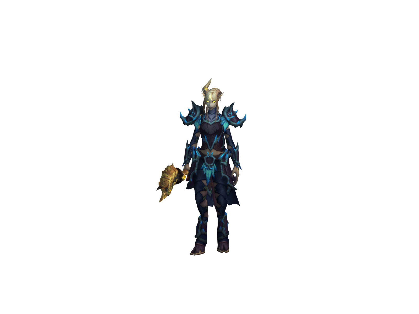 Zeurra 3D character render