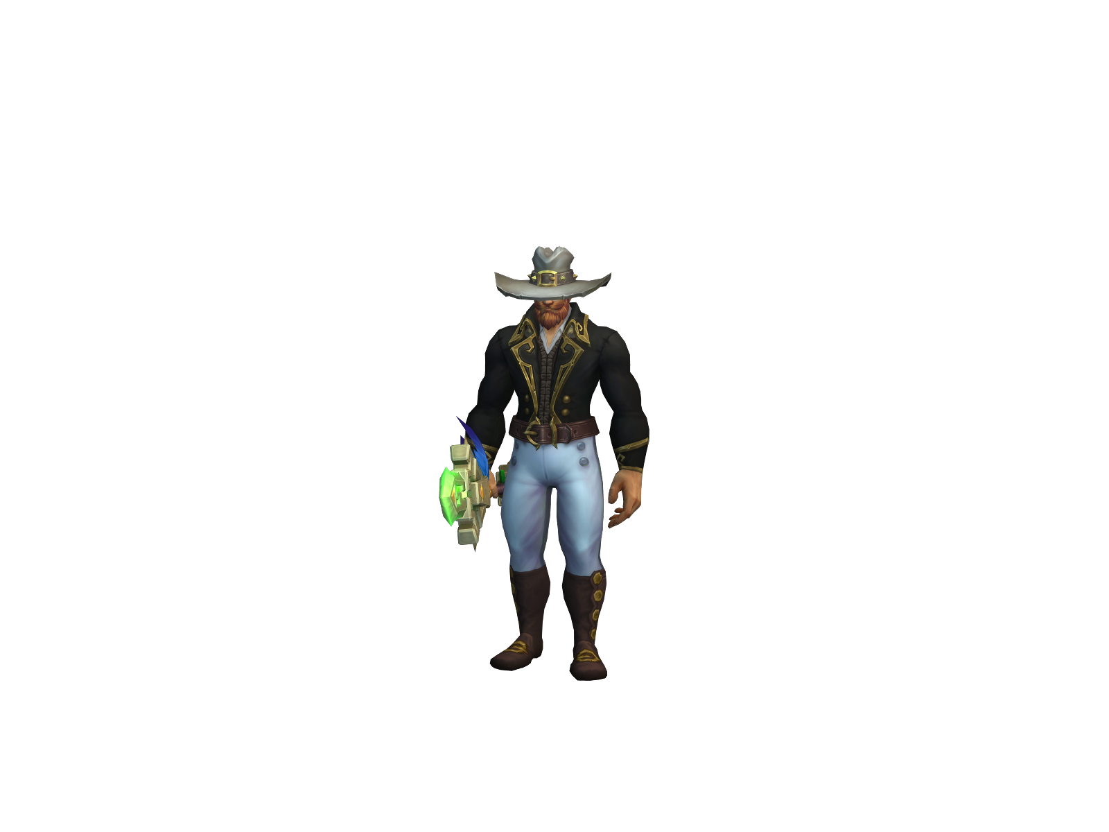 Pdroc 3D character render