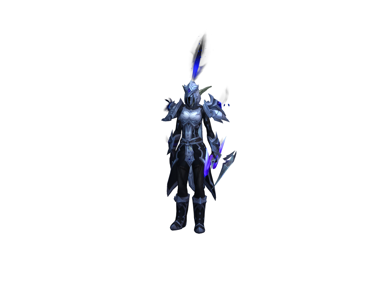 Sylvanasdusk 3D character render
