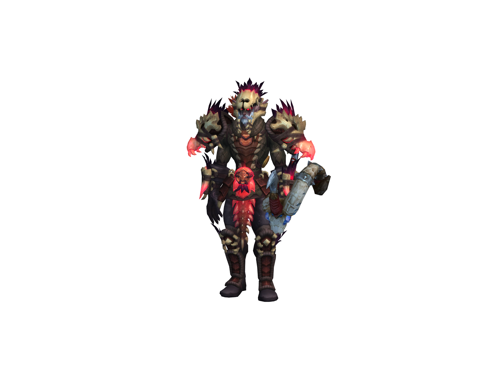 Triggamikê 3D character render