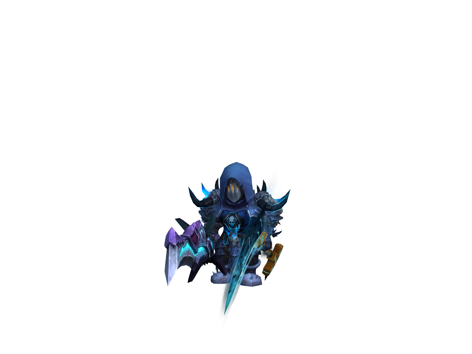 Dakchan 3D character render