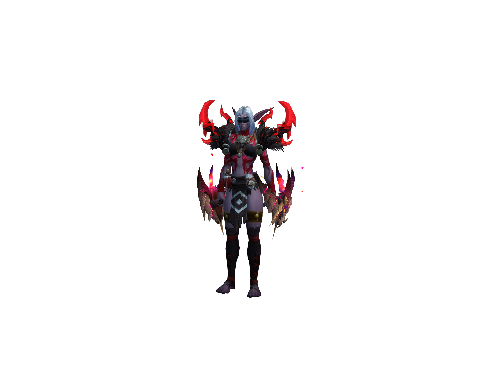 Airiha 3D character render
