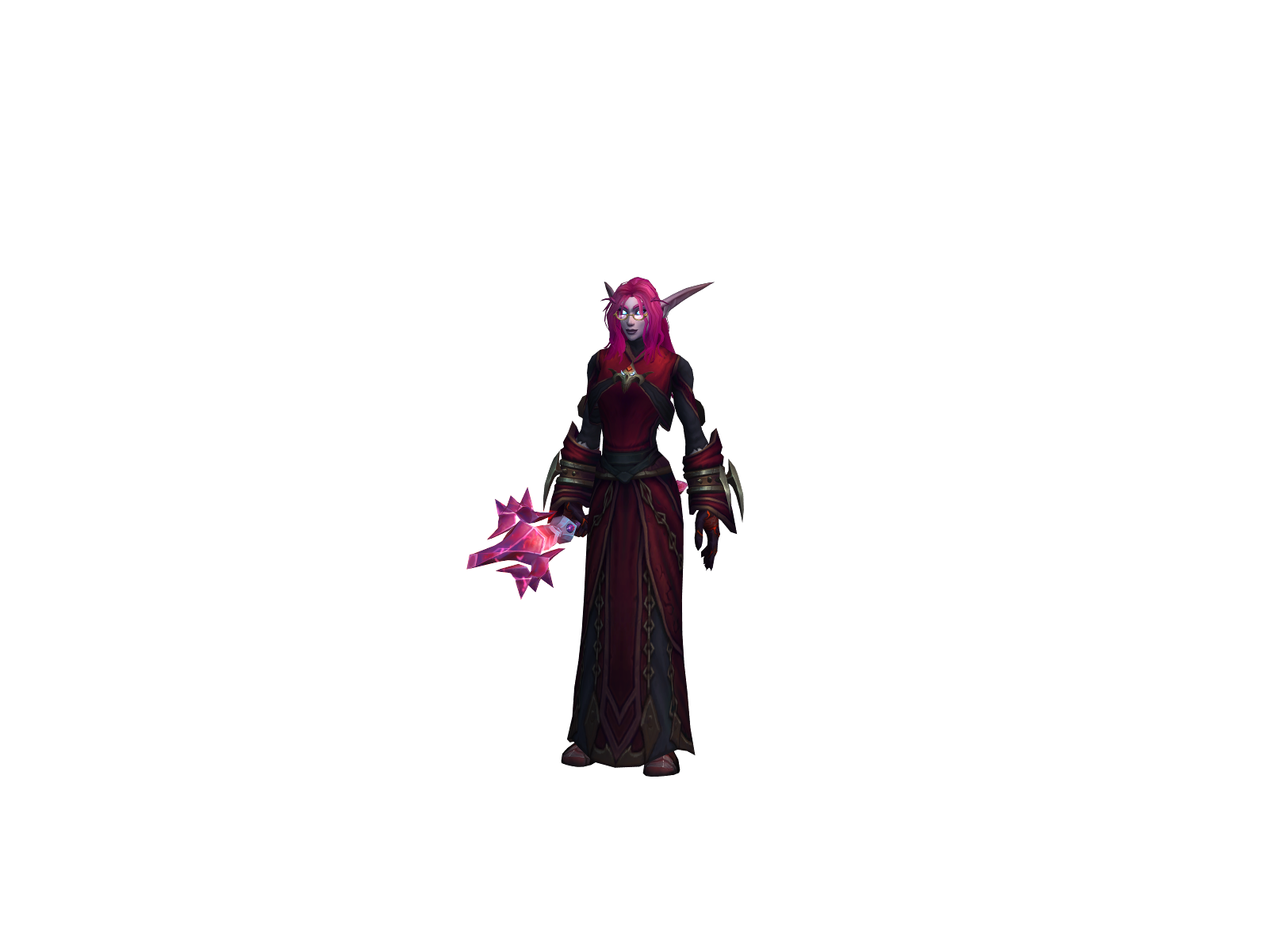 Kuraøkami 3D character render