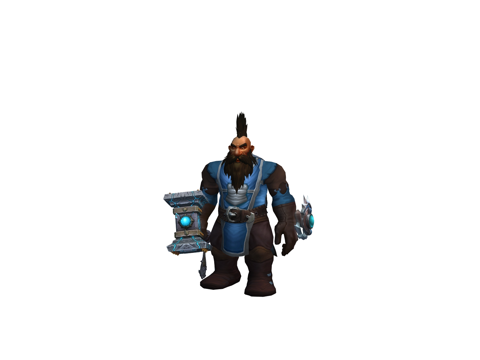 Fluffyhex 3D character render
