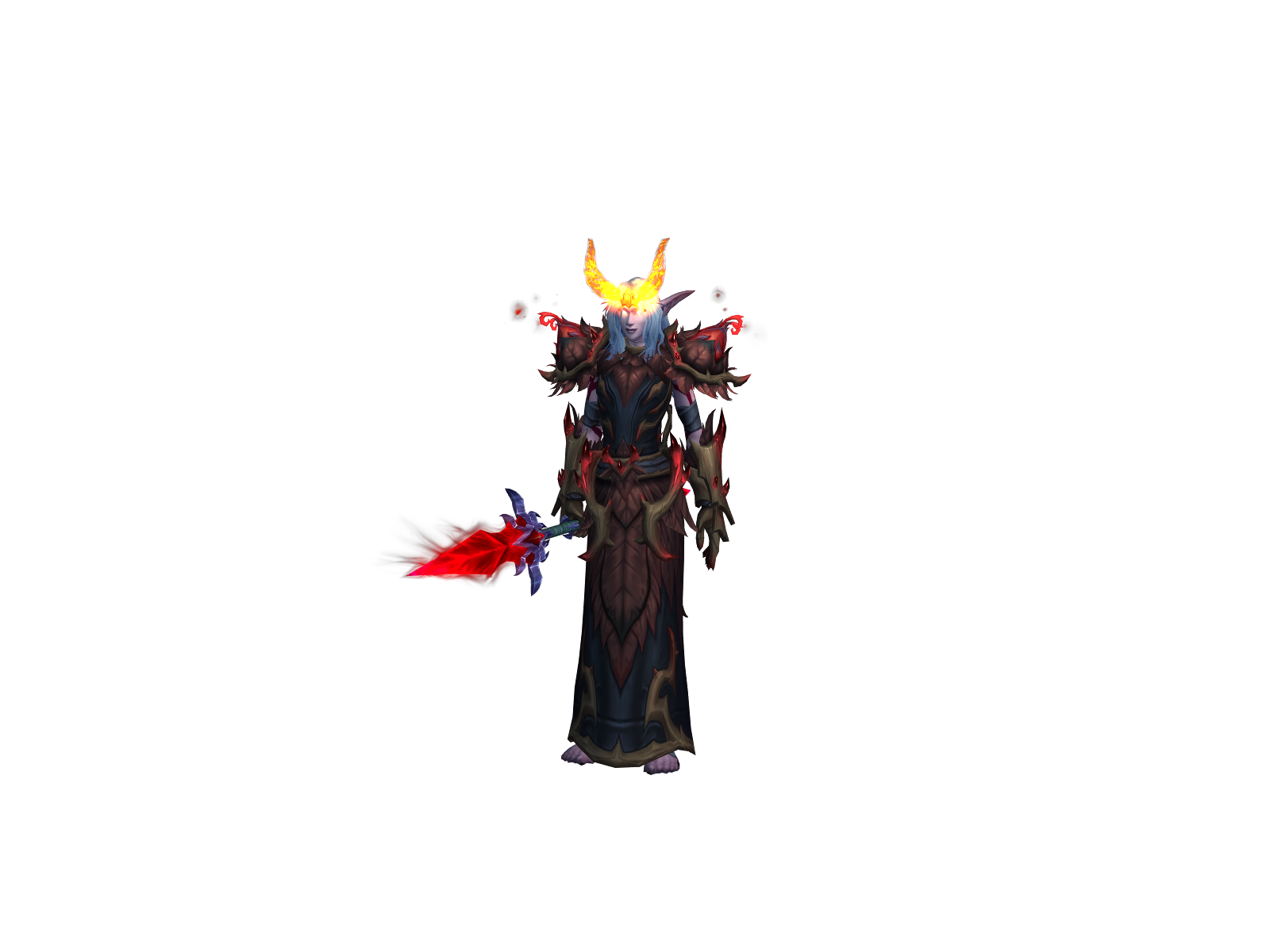 Feralea 3D character render
