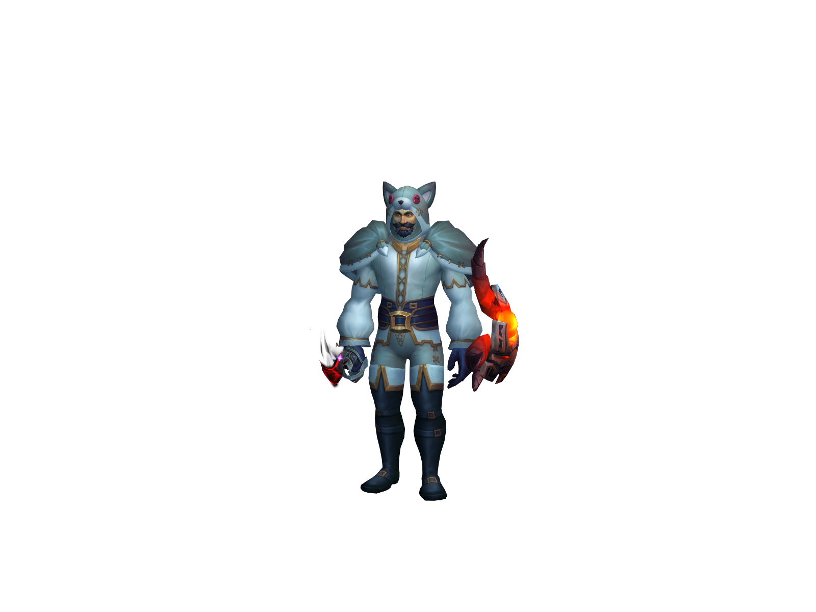 Dopeddace 3D character render
