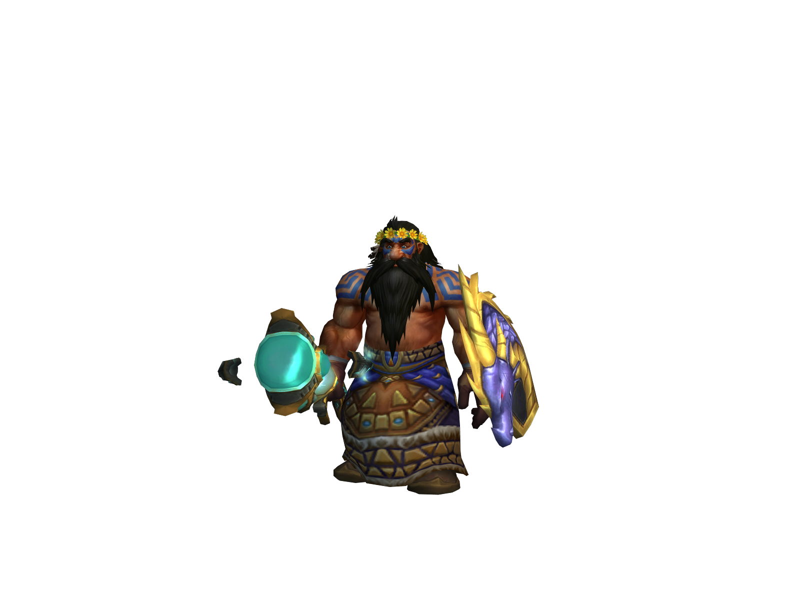 Osalb 3D character render