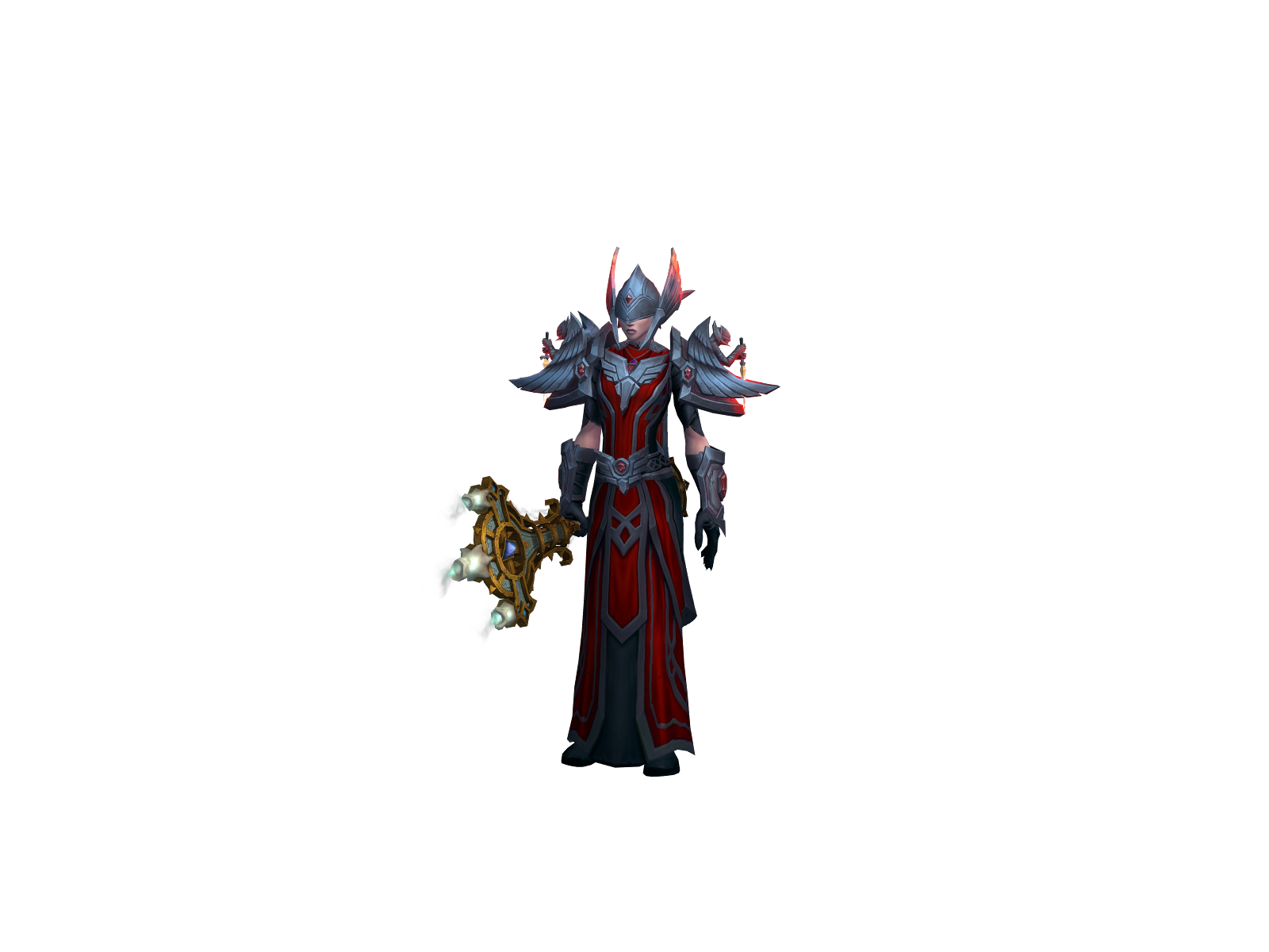 Hynari 3D character render