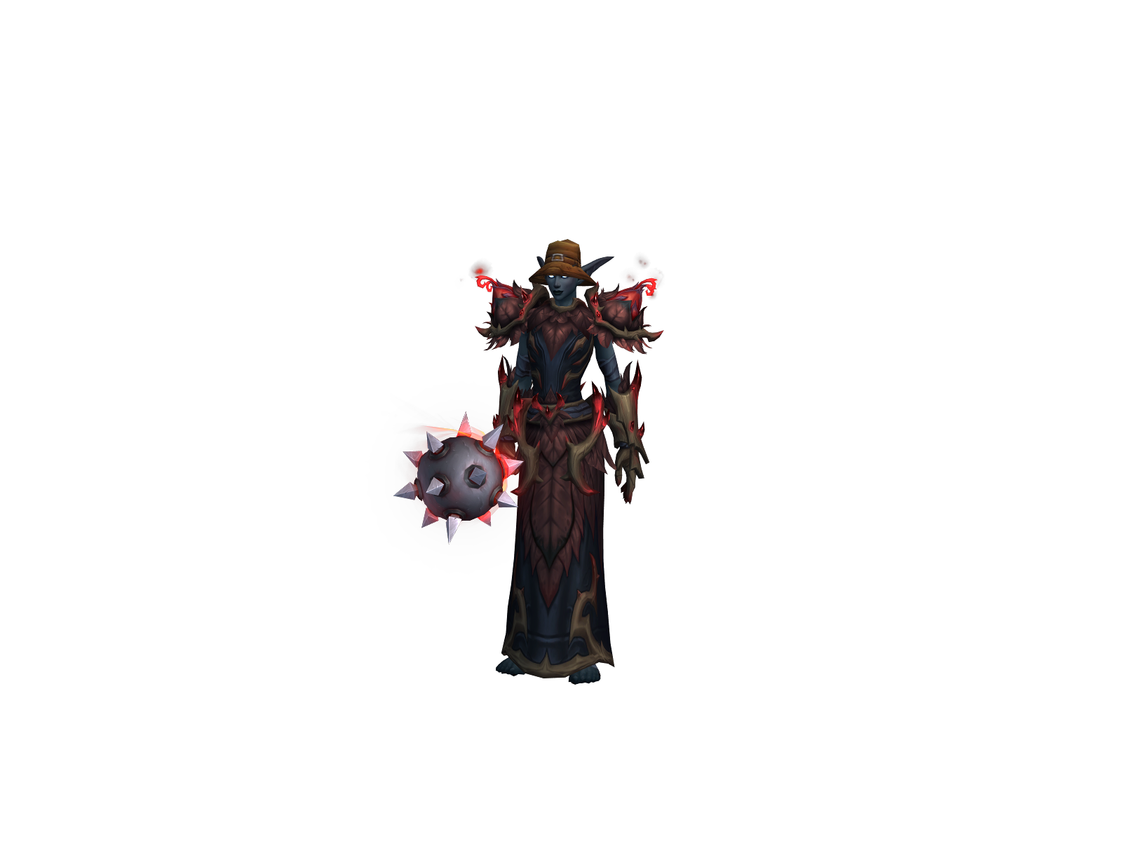 Giftedruid 3D character render