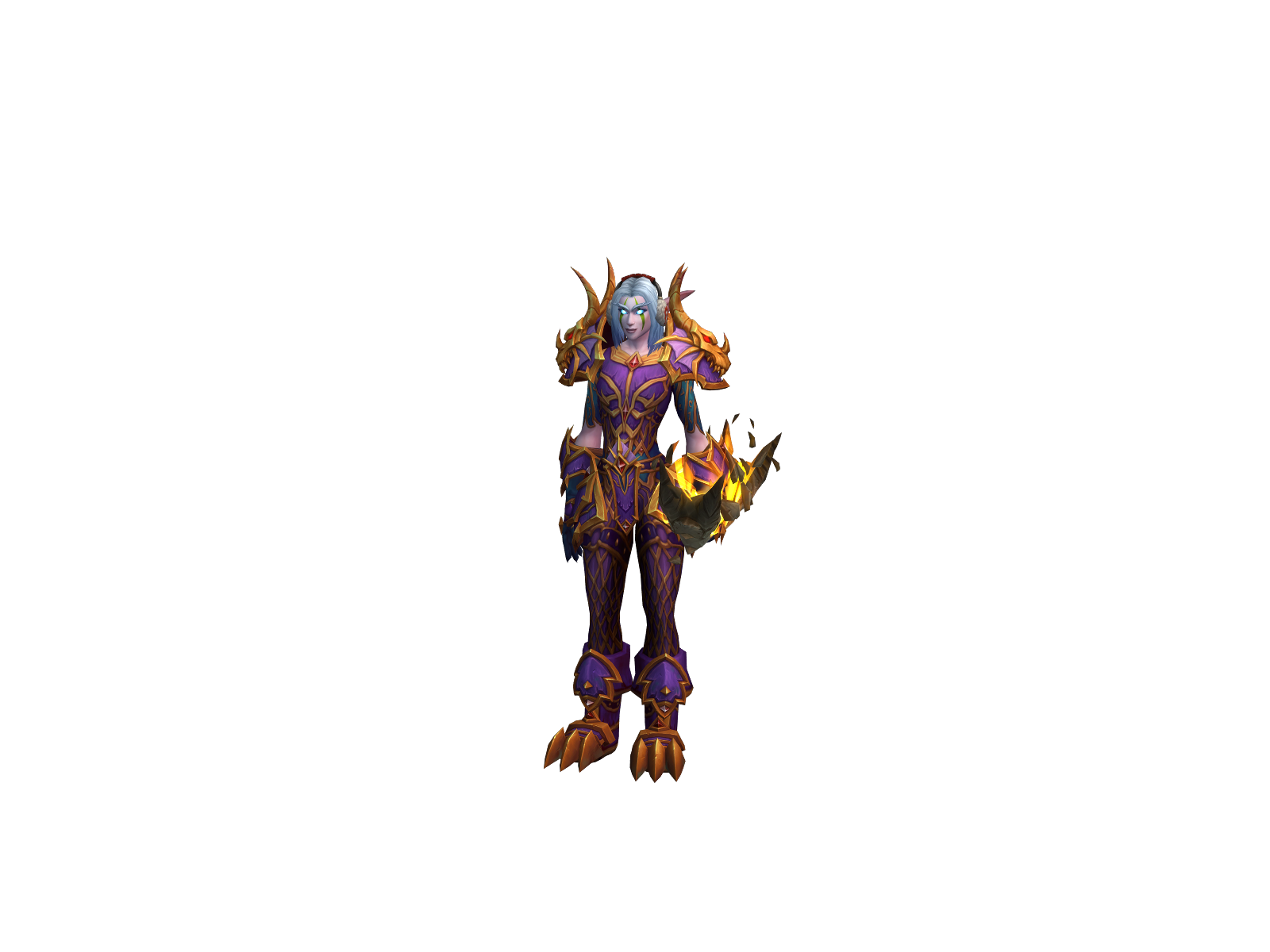Lynthine 3D character render