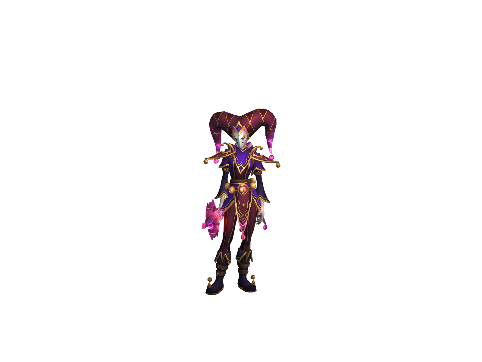 Saramandne 3D character render
