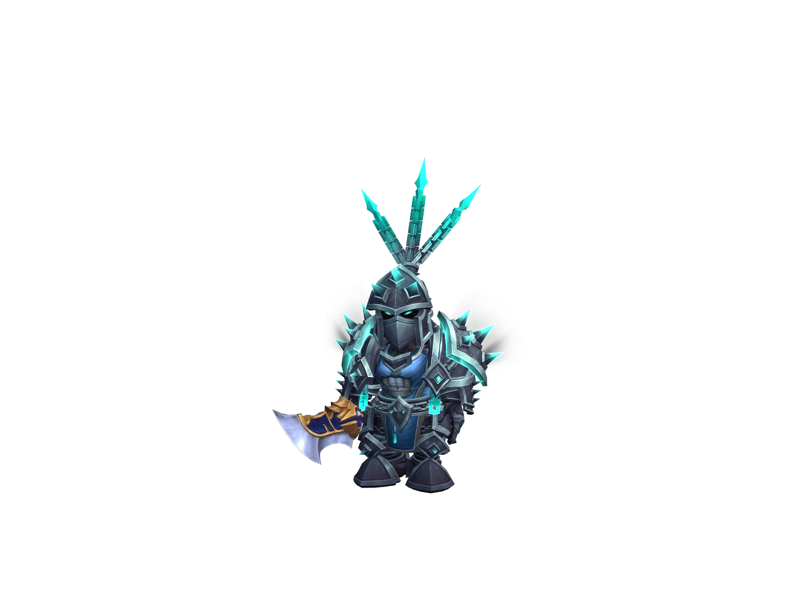 Ministroker 3D character render