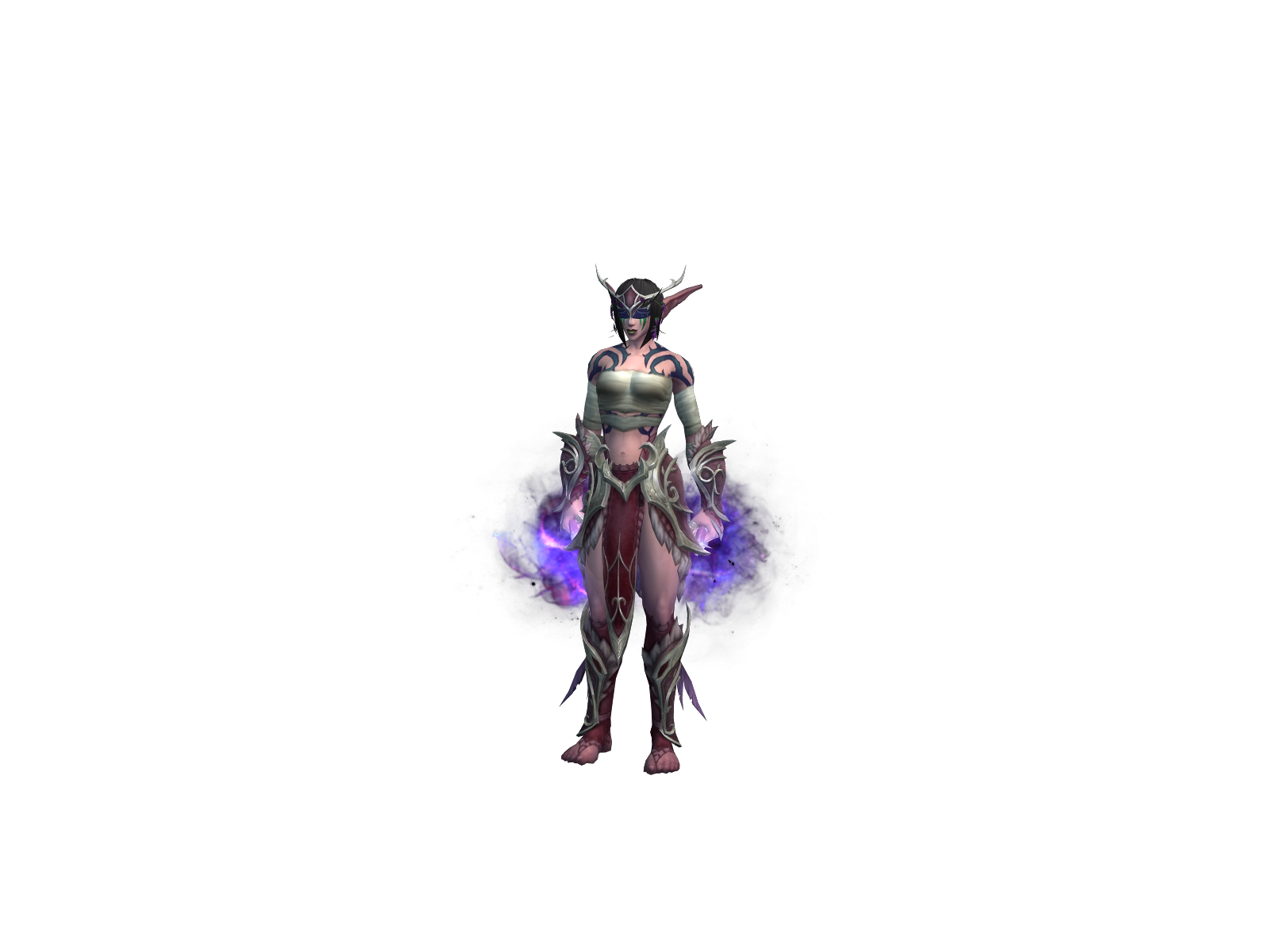 Axia 3D character render