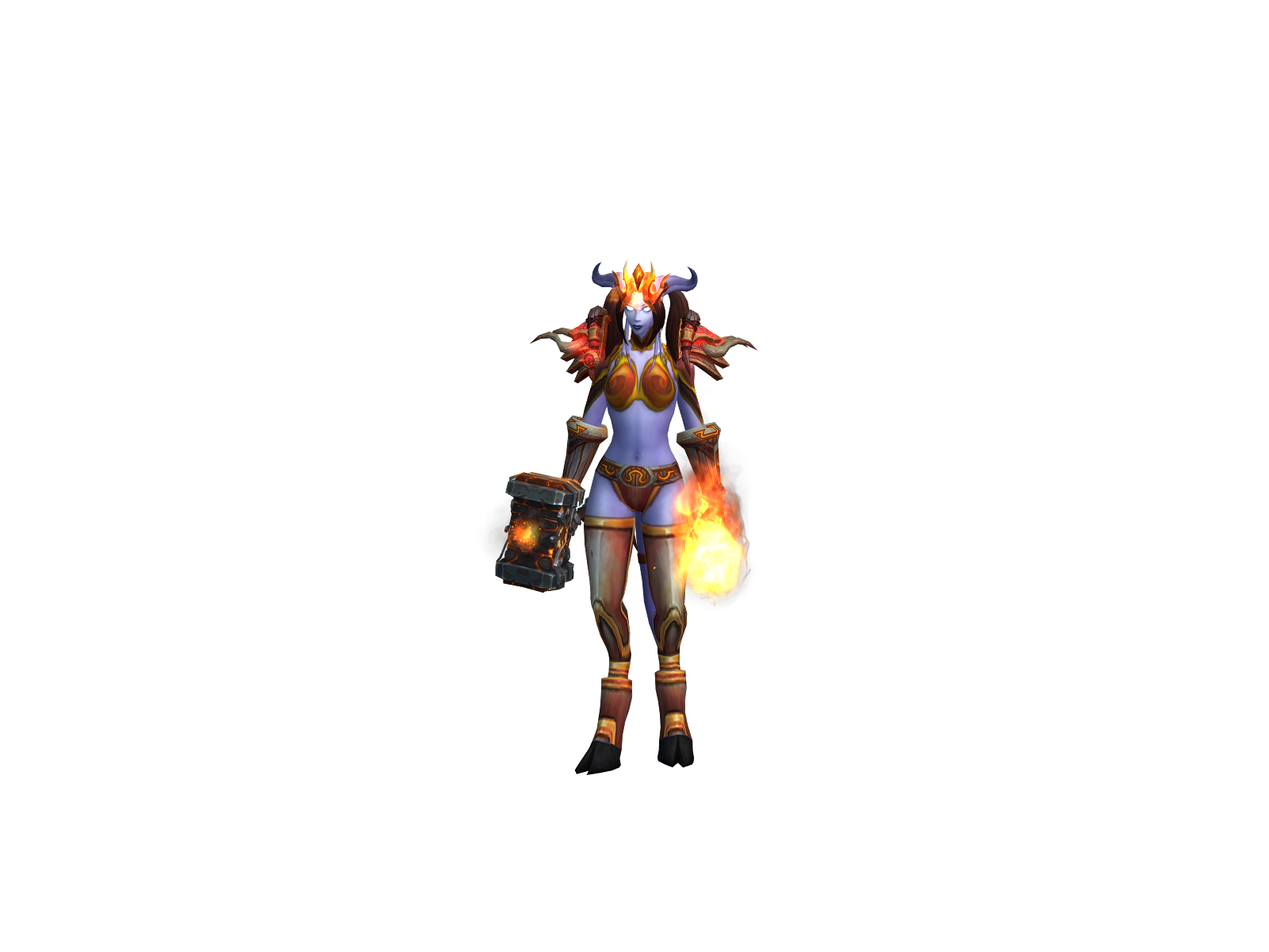Nazaky 3D character render