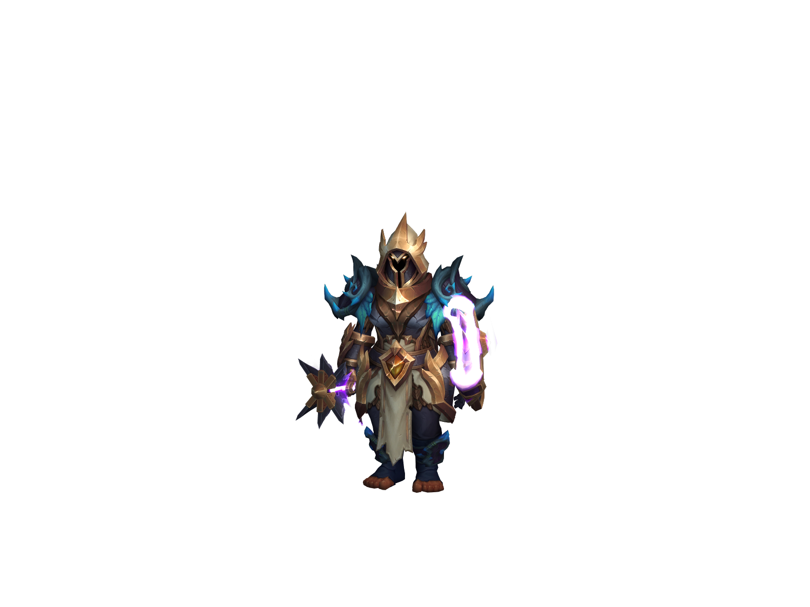 Monicalois 3D character render