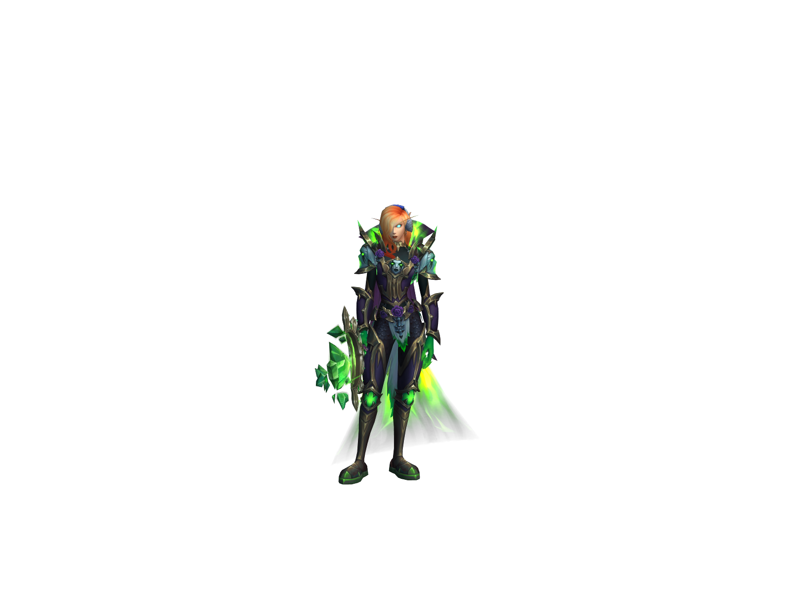Ysmyrl 3D character render