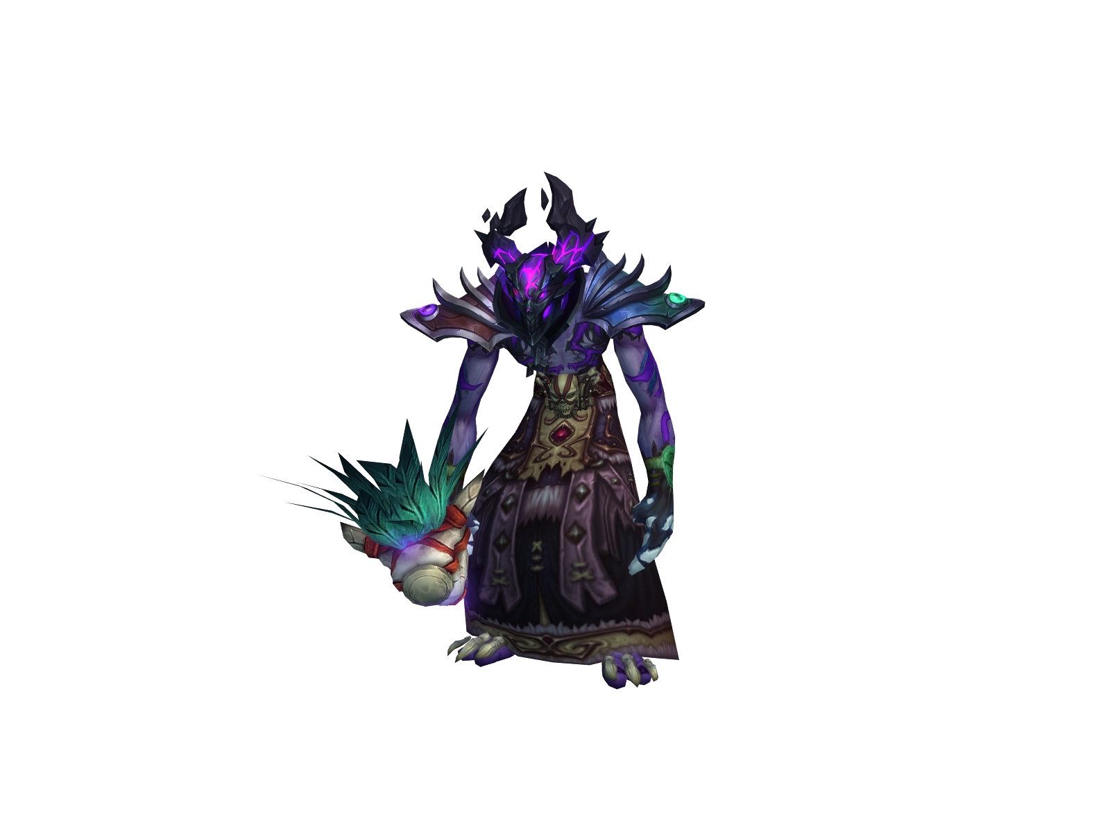 Drainju 3D character render